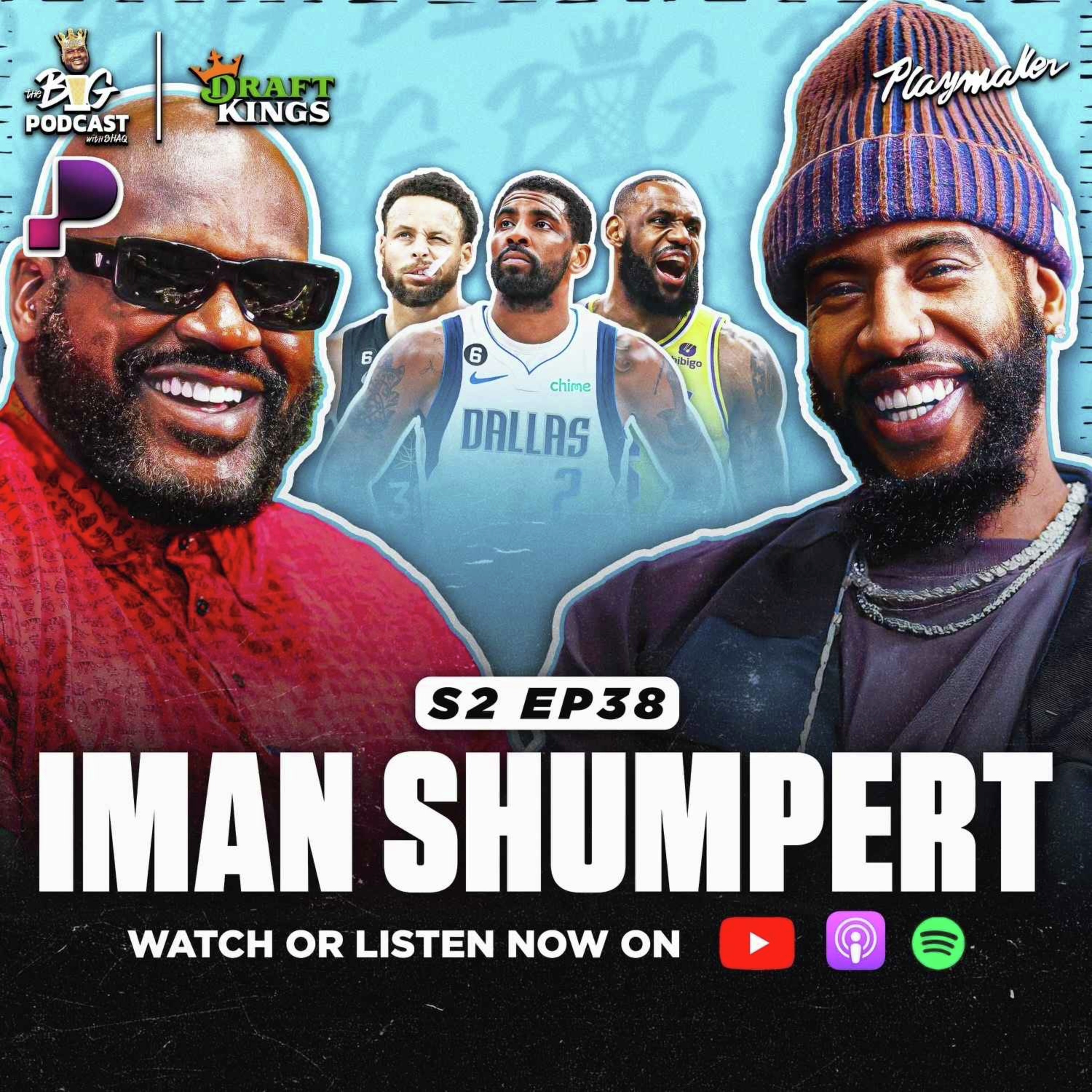 Shaq & Shump Debate If Steph Ruined The NBA + Reveal A Secret Kyrie 1v1 Story