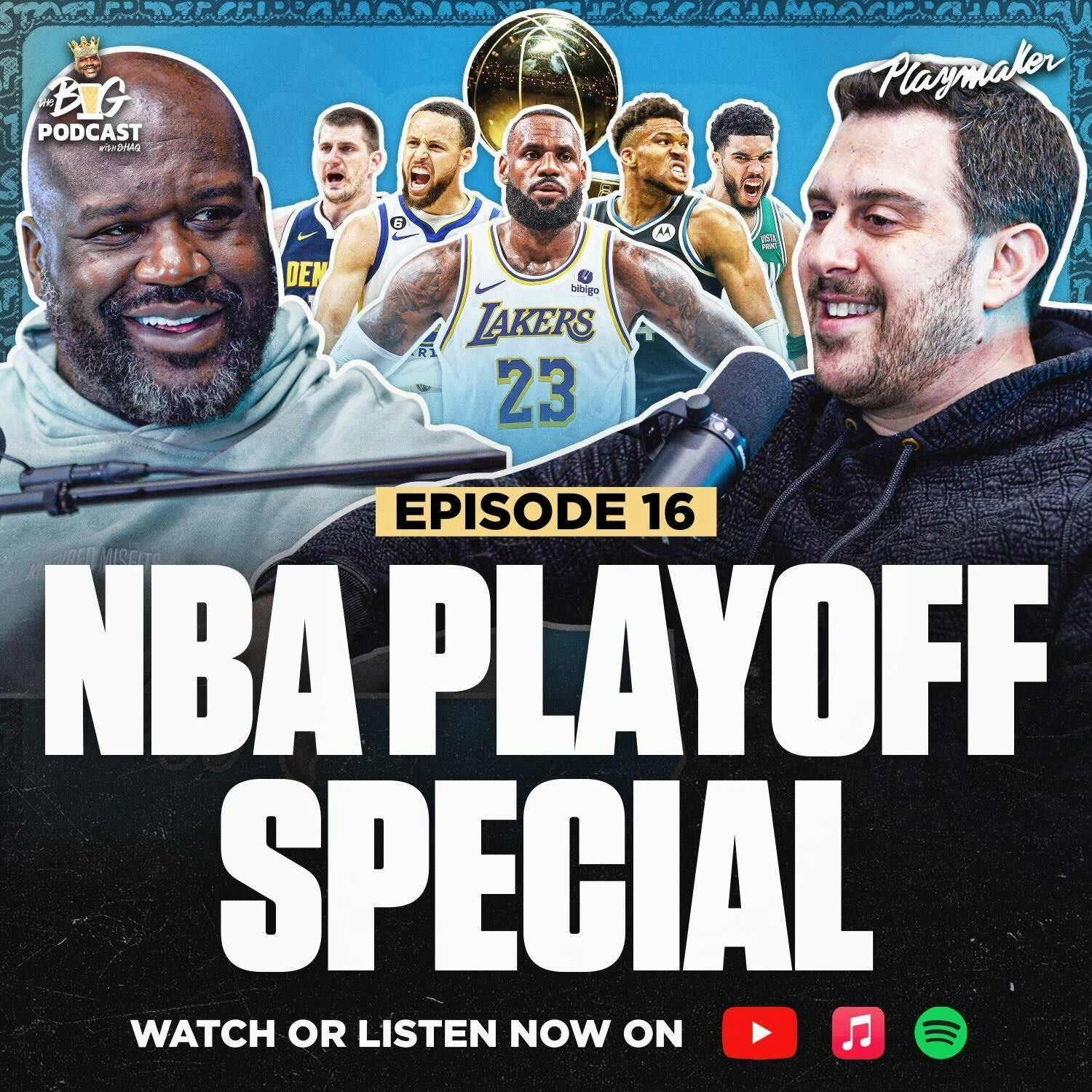 Shaq Almost Shot In Abu Dhabi, Gives NBA Playoff Picks, Calls Celtics Overrated, and more | EP 16