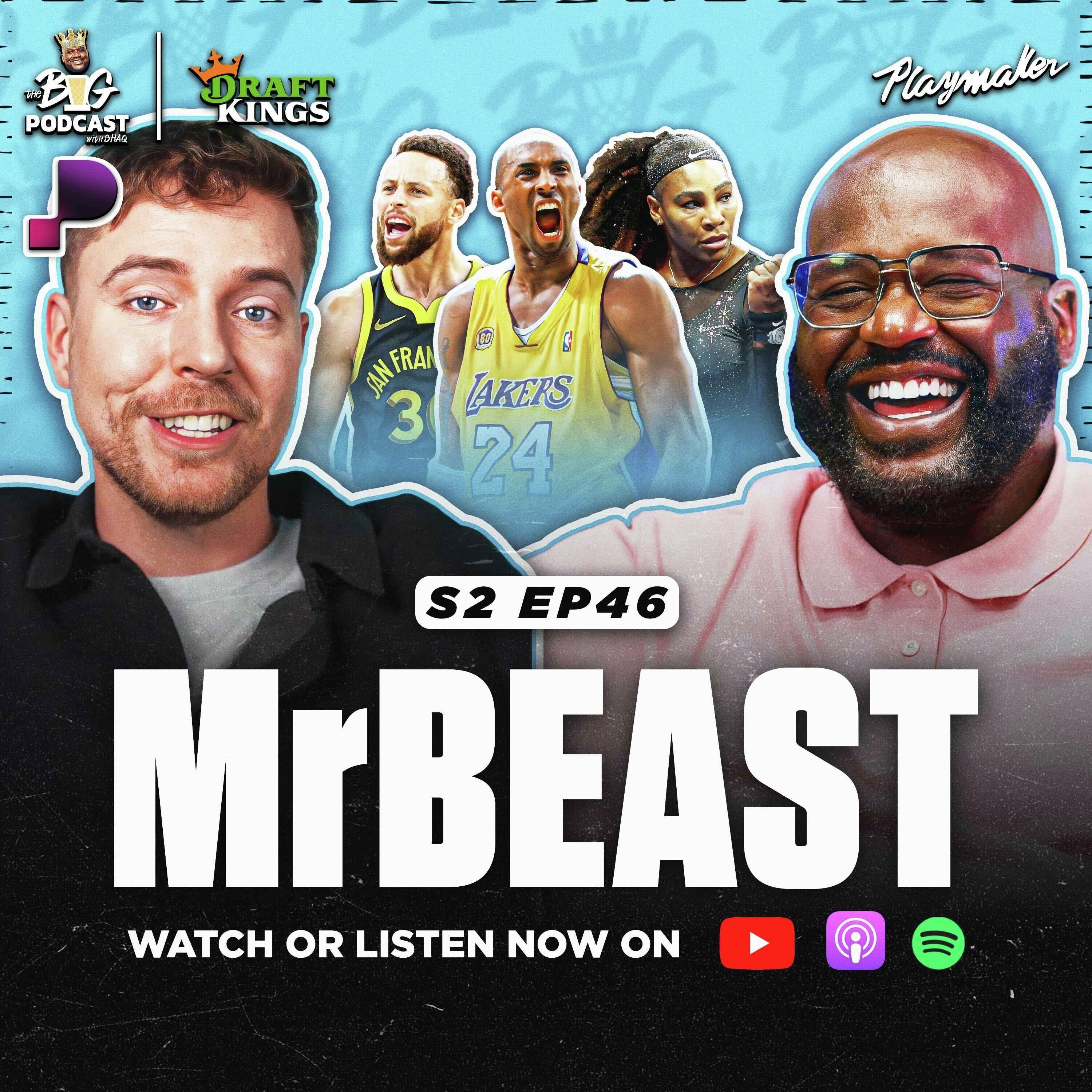 MrBeast Is Buying TikTok?! How He Plans To Break Shaq's Record & How Kobe Changed His Life