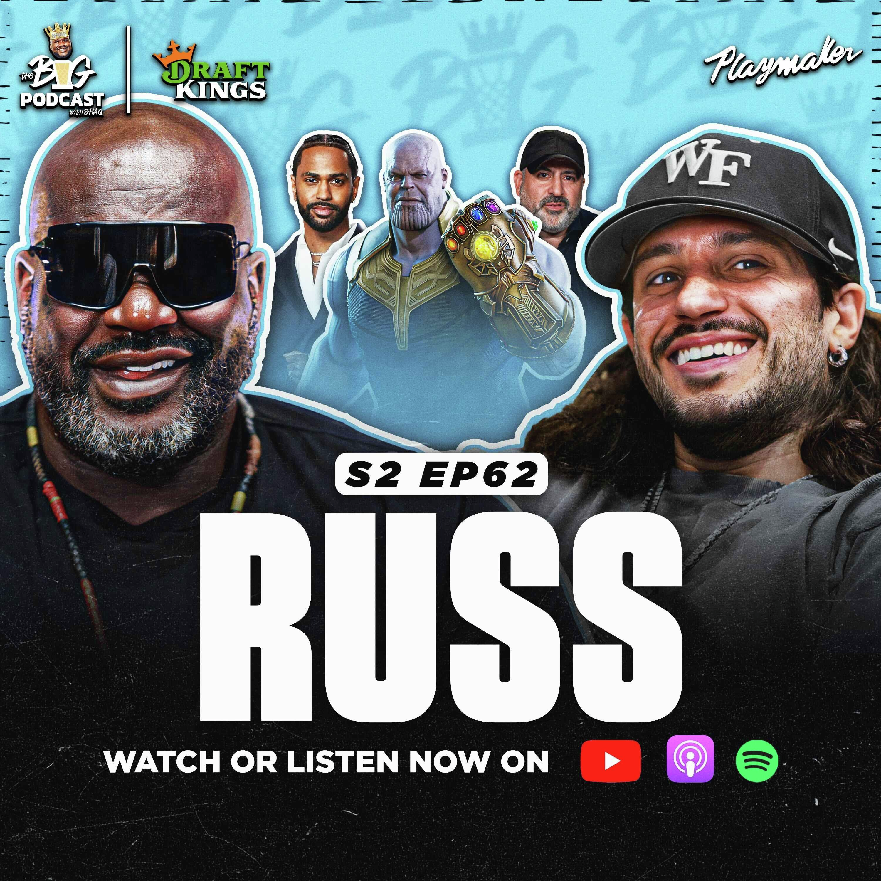 Russ Critiques Shaq’s Rap Career, Getting 20 Billion Streams + Shaq Offers Millions For The Gauntlet