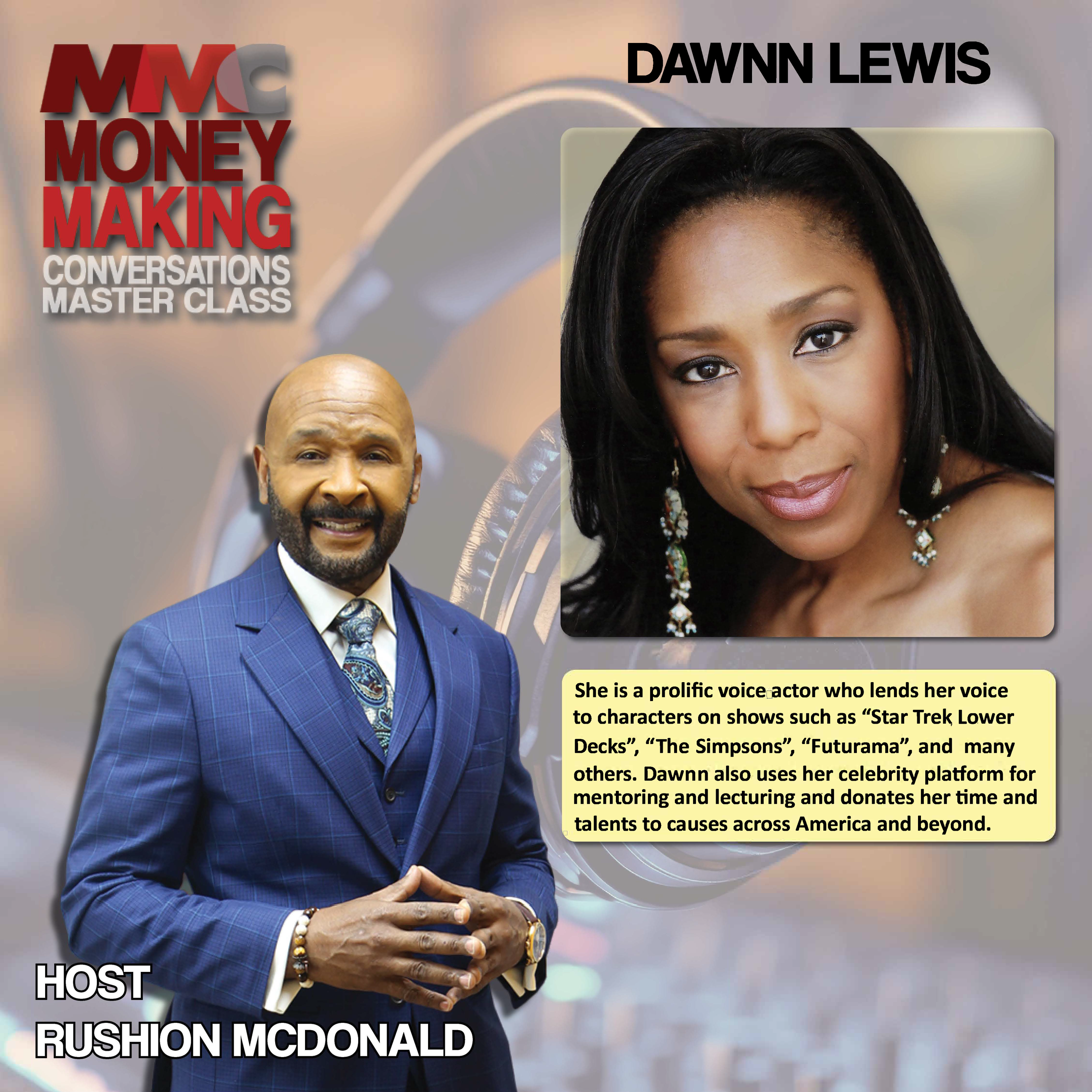 Building Your Brand: Dawnn Lewis, "A Different World" star career extends into animation, music, and philanthropy.