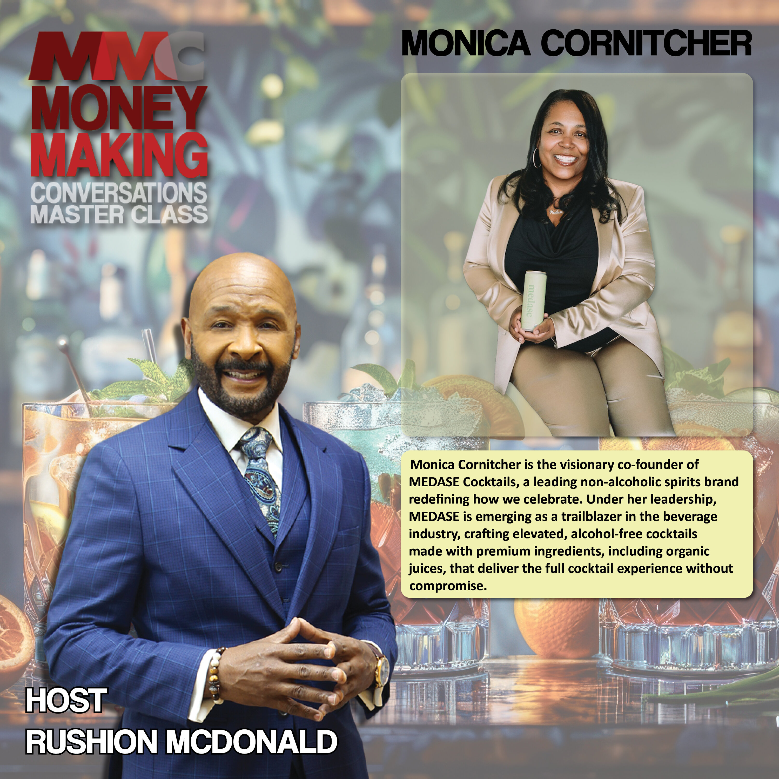 Overcoming the Odds: Discusses launching, funding, and scaling a premium nonalcoholic spirit brand against high competition.