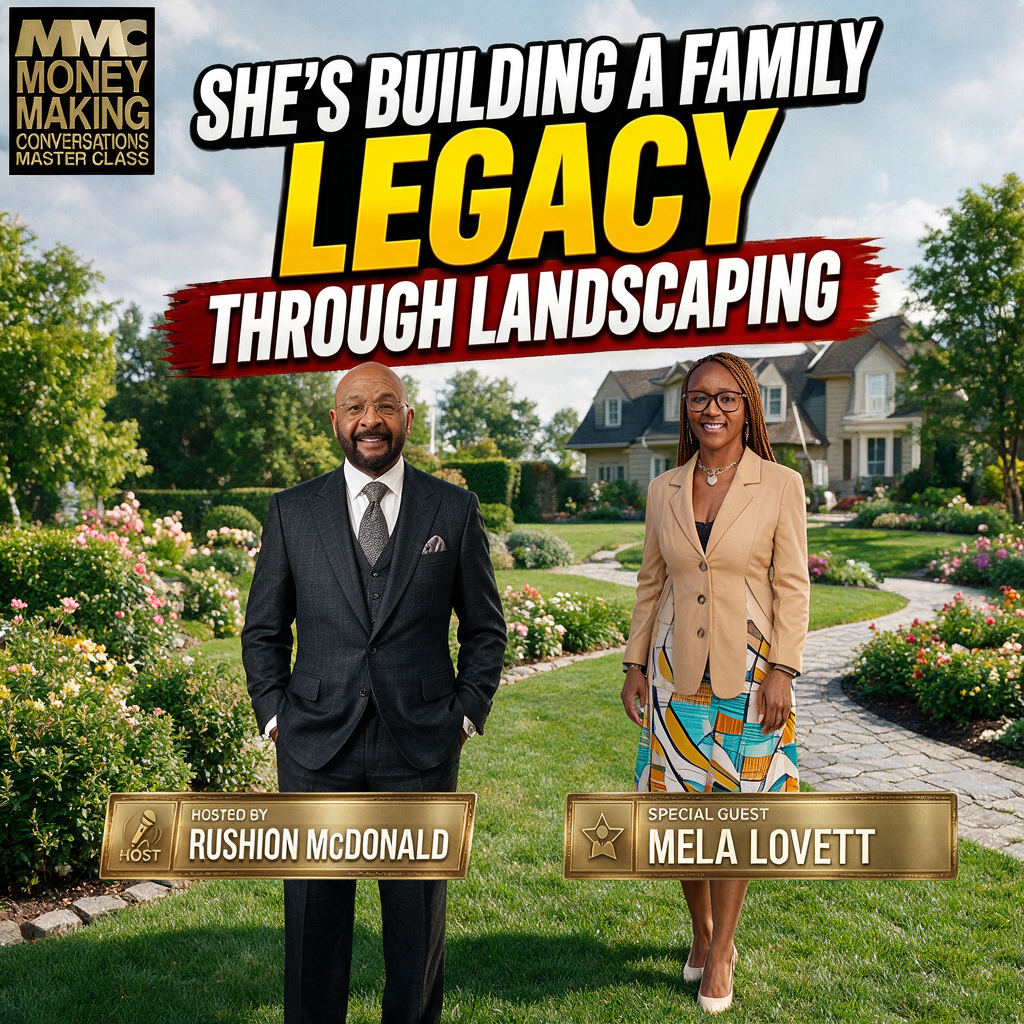 Family First: Mela and her husband transitioned from retail management jobs (Walgreens and Walmart) to starting their own lawn care business.