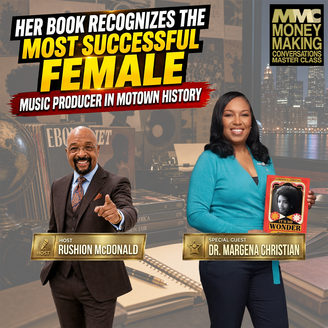 Women Making A Difference: Margena's new book “It’s No Wonder: The Life and Times of Motown’s Legendary Songwriter Sylvia Moy.”
