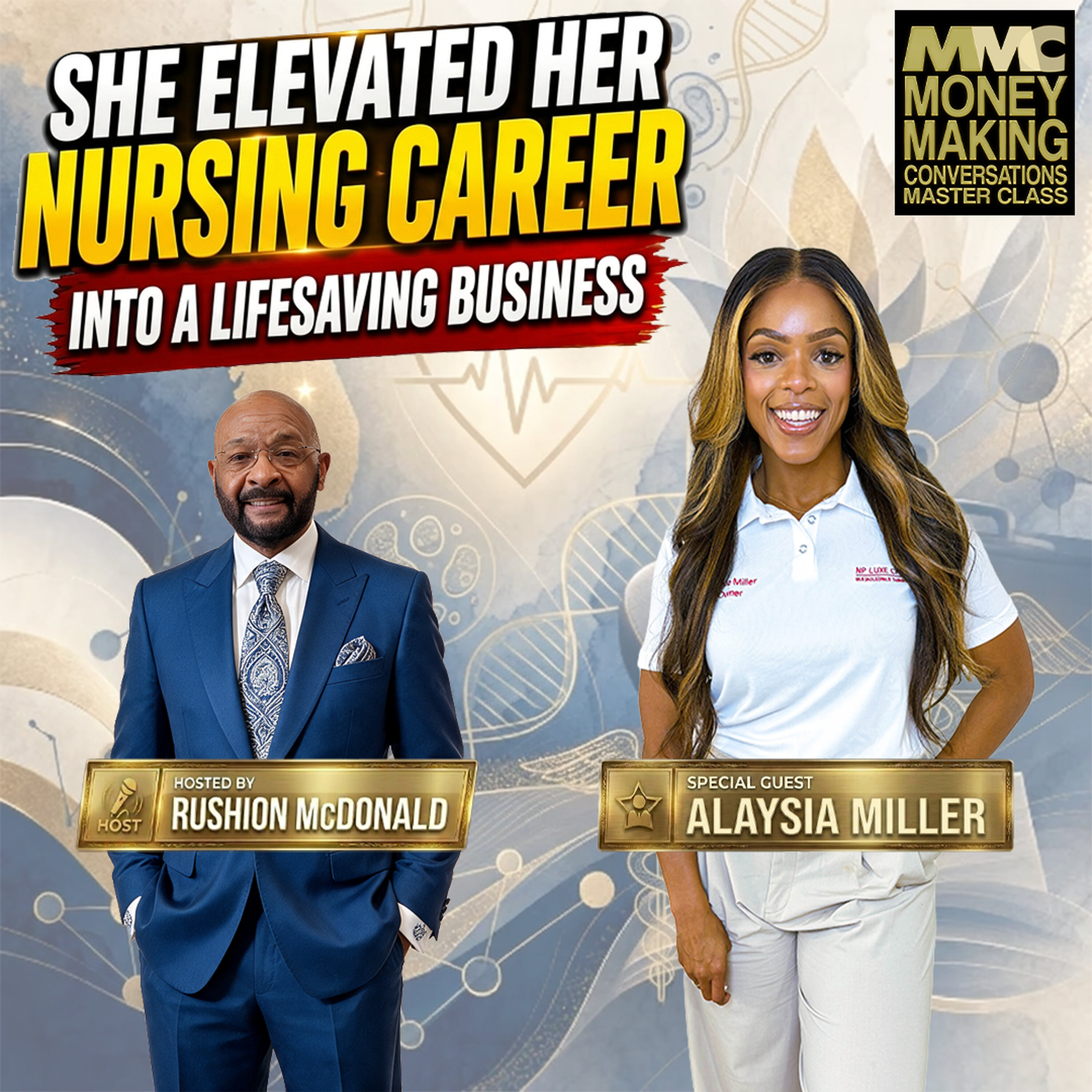Career Change: Discusses her journey from nurse to travel nurse practitioner, how frontline burnout pushed her into entrepreneurship.