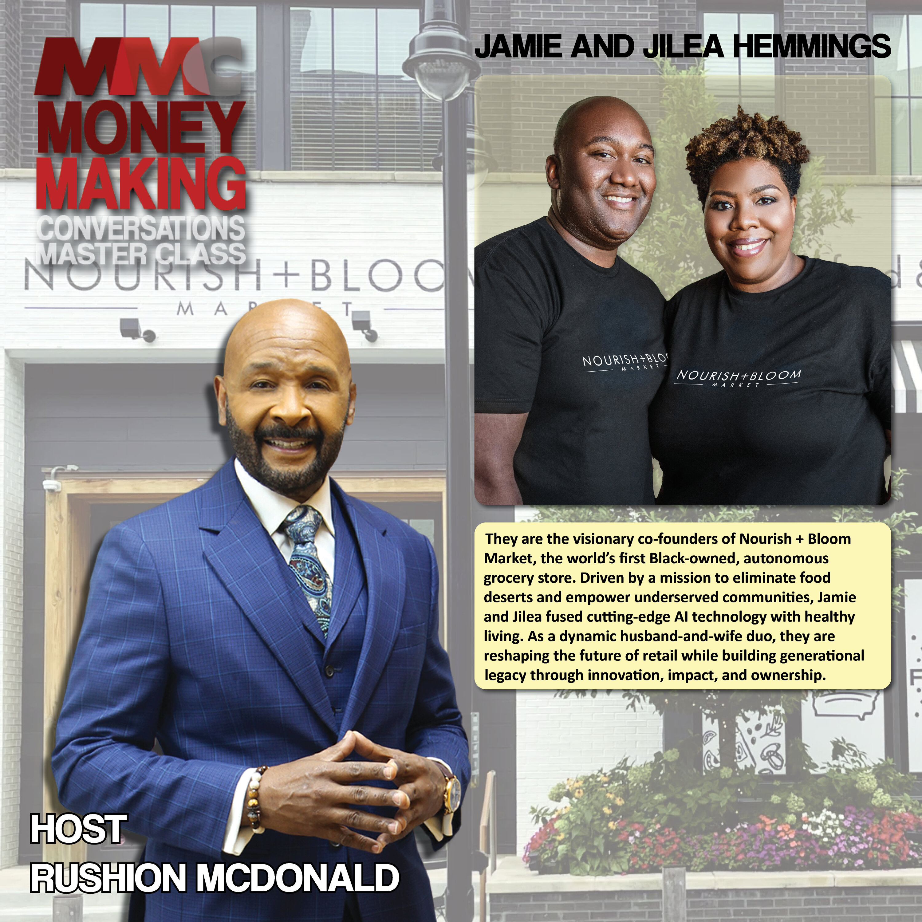 Uplift: Solving food desert issues, the world’s first Black-owned autonomous grocery store.