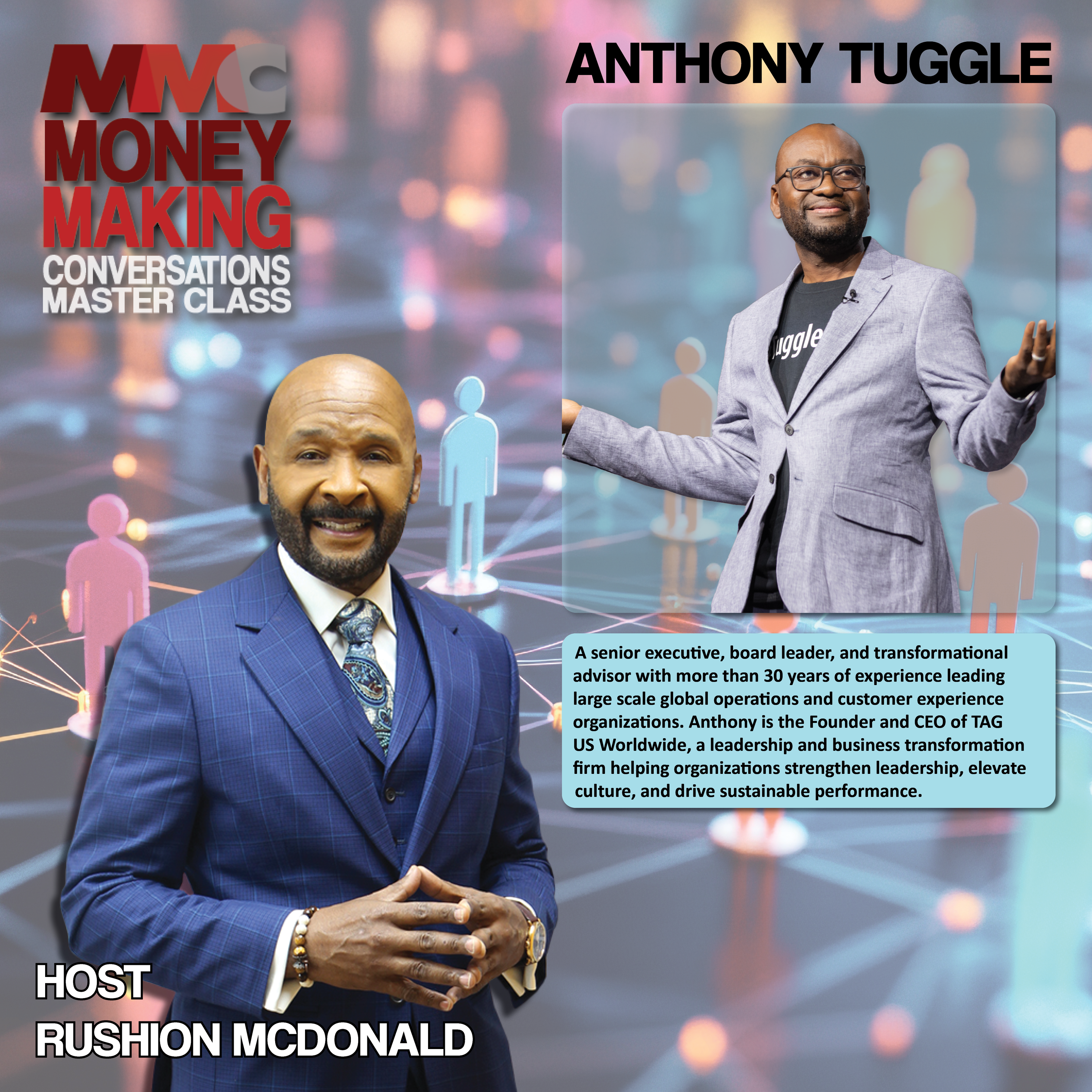 Overcoming the Odds:  Shares how he overcame kidney cancer—while simultaneously rising through the executive ranks.