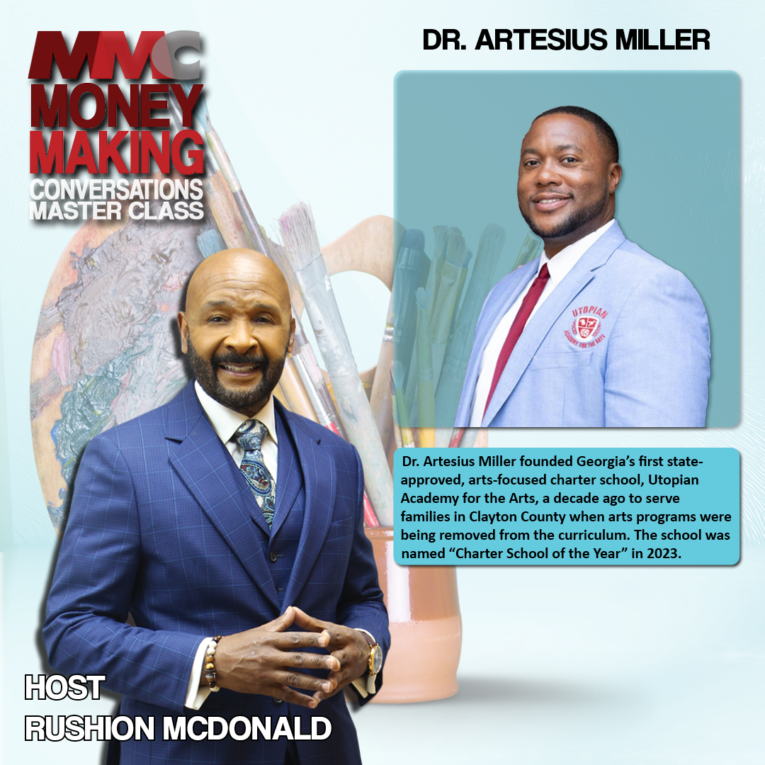 Dr. Artesius Miller, despite resistance, he founded 2023 "Charter School of the Year" in Georgia for Black Youths.