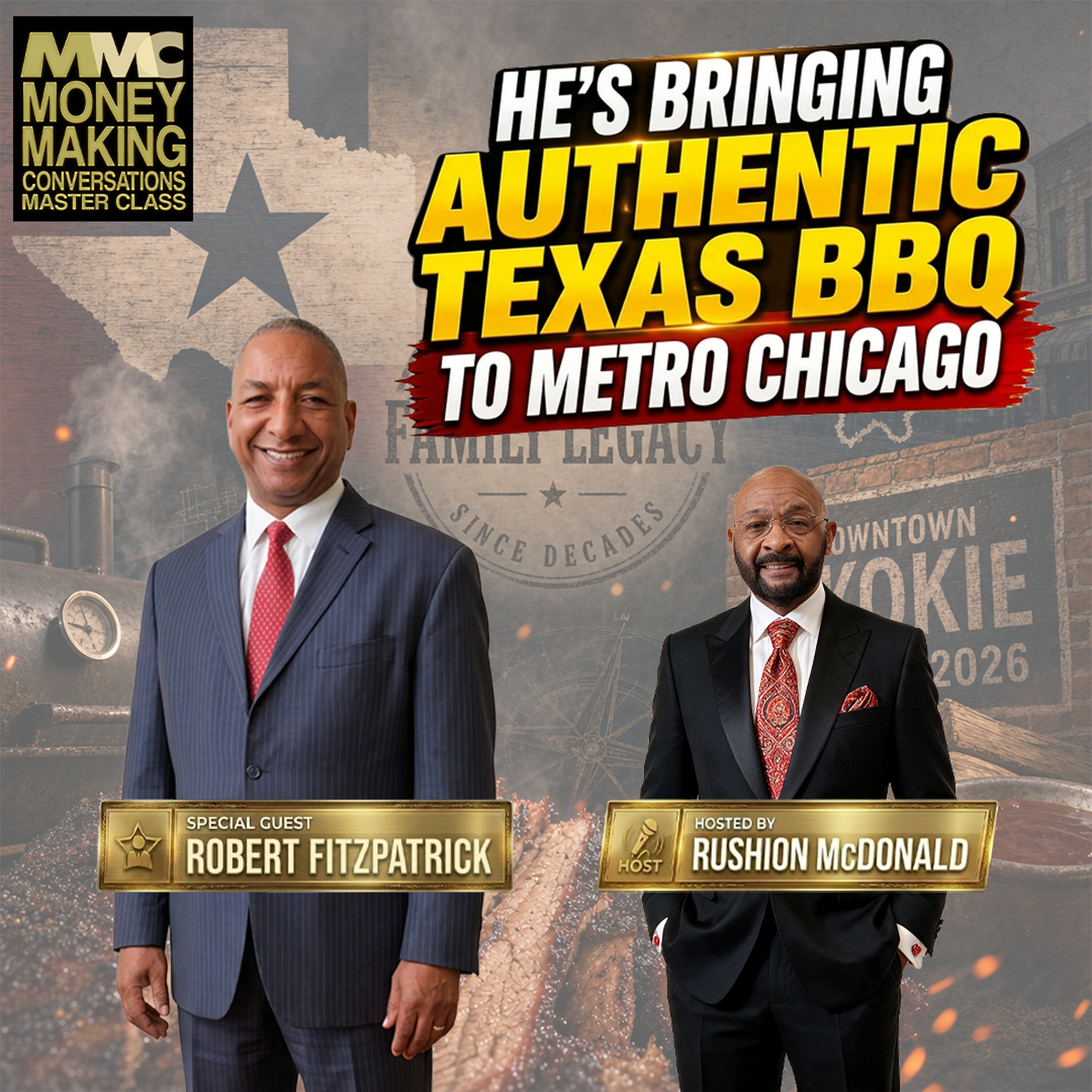 Family Brand: A Navy veteran reviving his family’s historic Texas barbecue legacy in Chicago. episode artwork