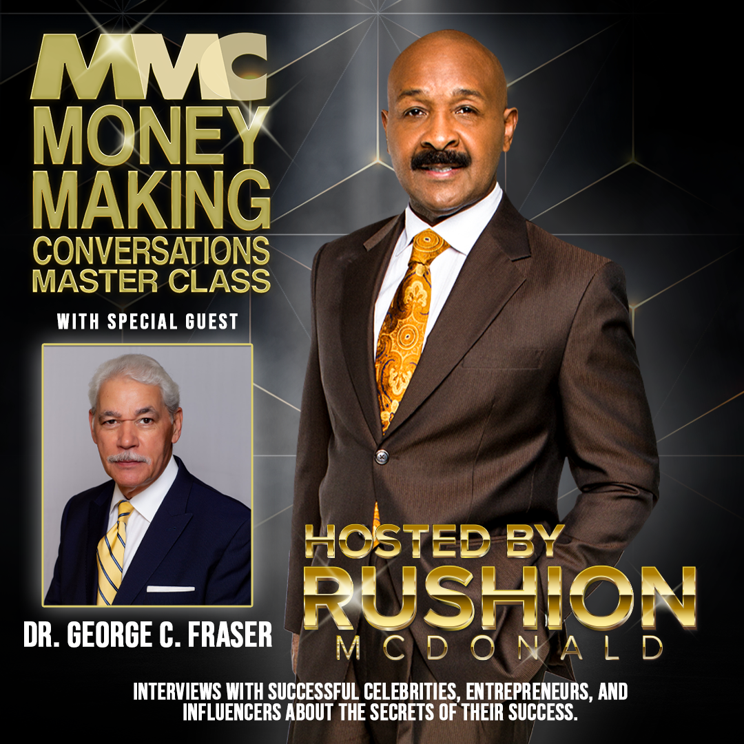 Dr. George C. Fraser educates the African American community on building generational wealth.