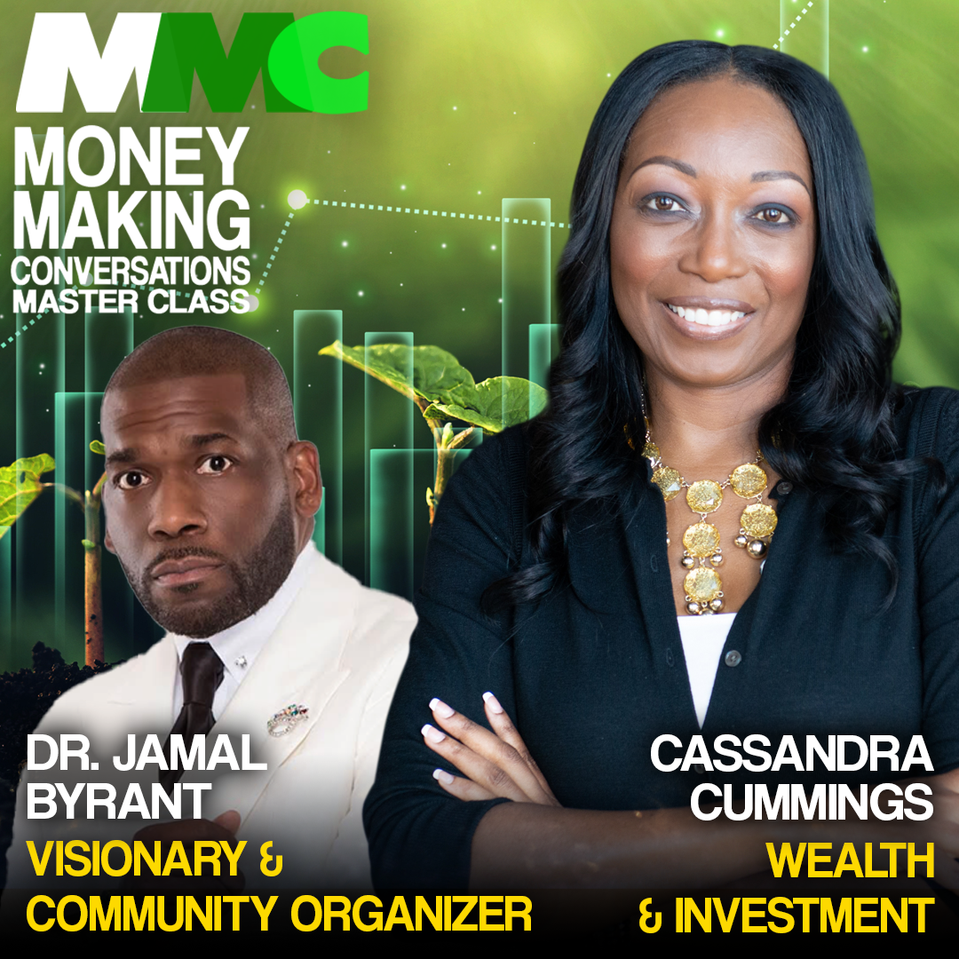 Rushion Interviews Cassandra Cummings Stock & Stilettos Society Founder | Senior Pastor Dr. Jamal Bryant!