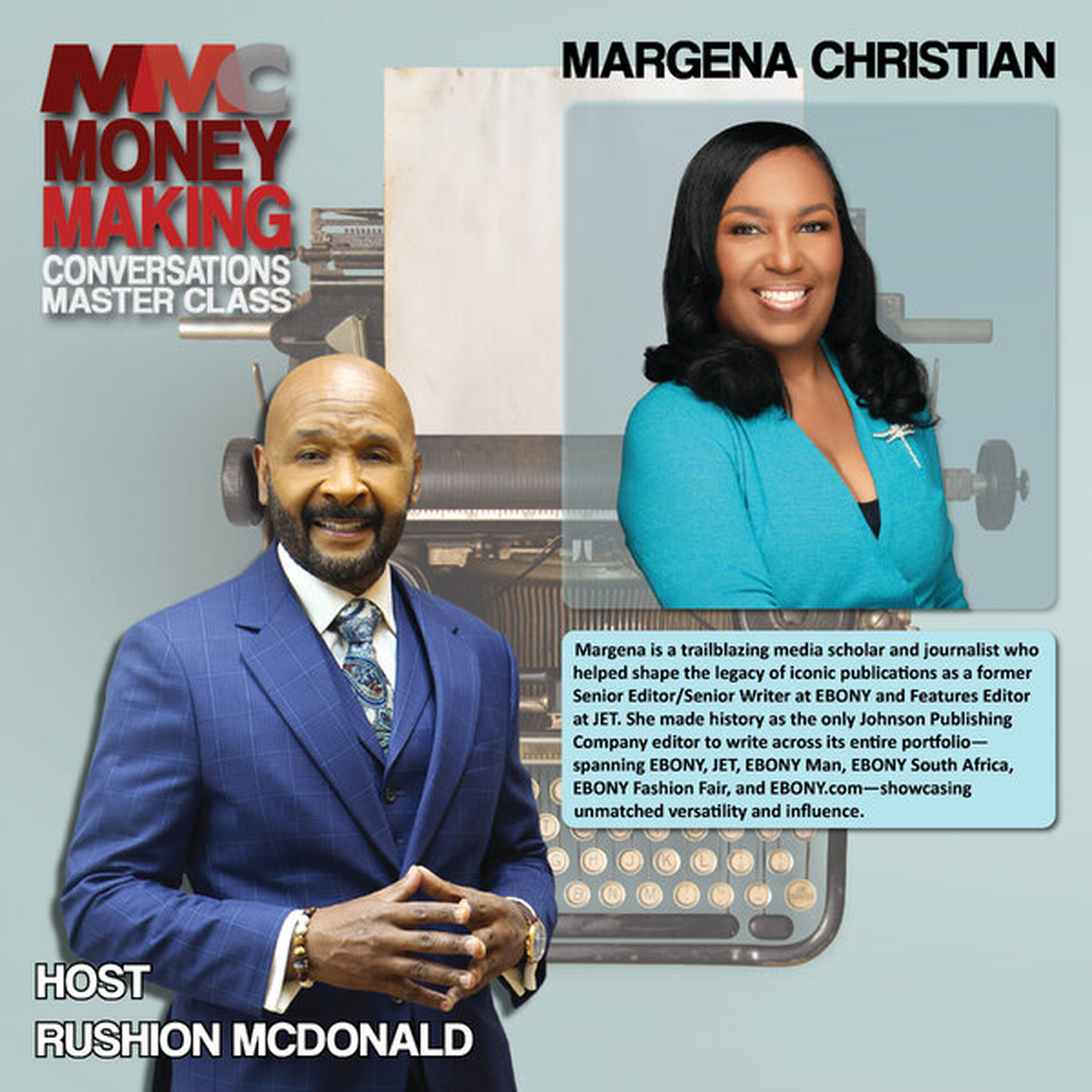Overcoming the Odds: Showcasing her journey as a journalist, historian, and author rooted in Ebony and Jet magazine. episode artwork