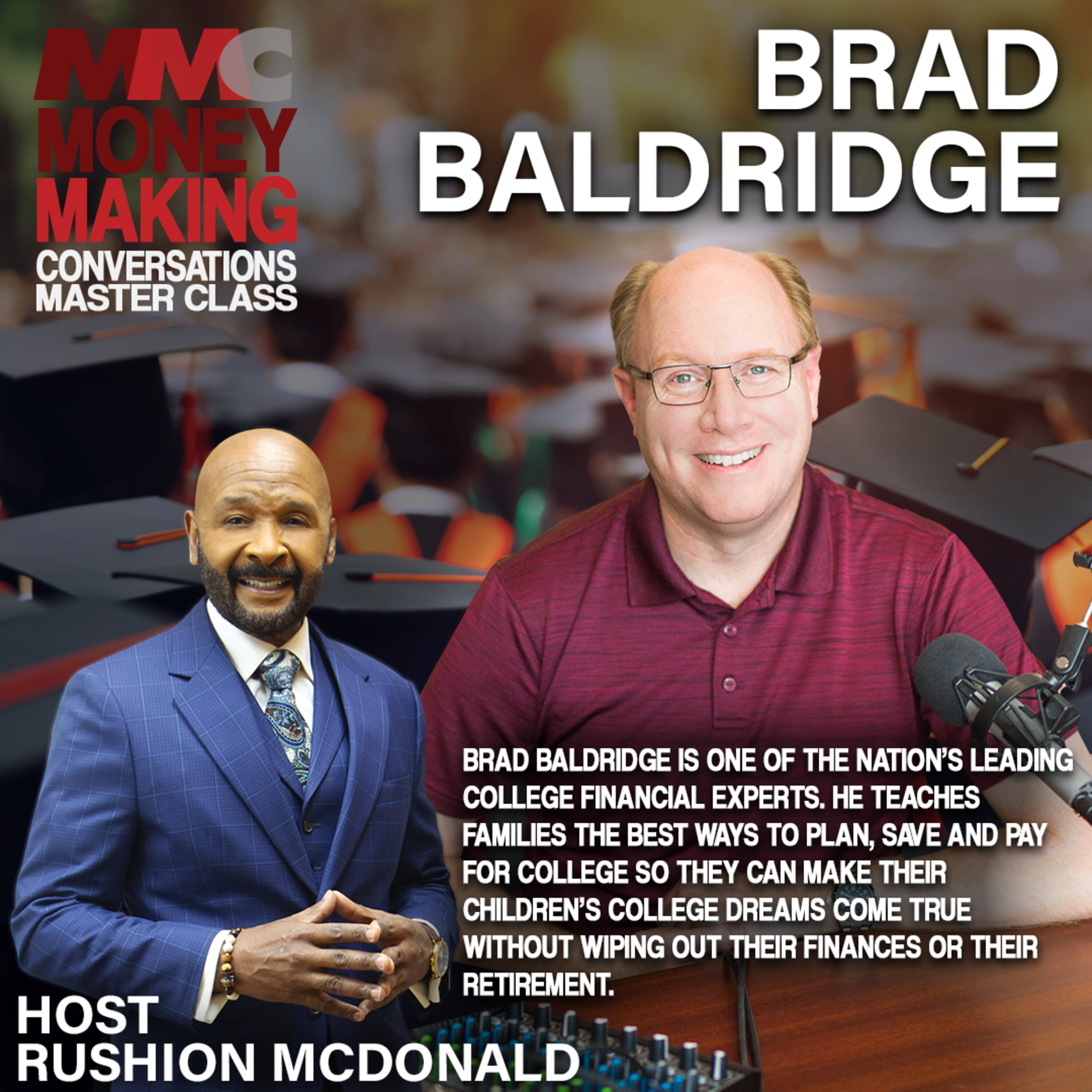Don’t pay for college, helping students get college scholarship and financial aid by Brad Baldridge.