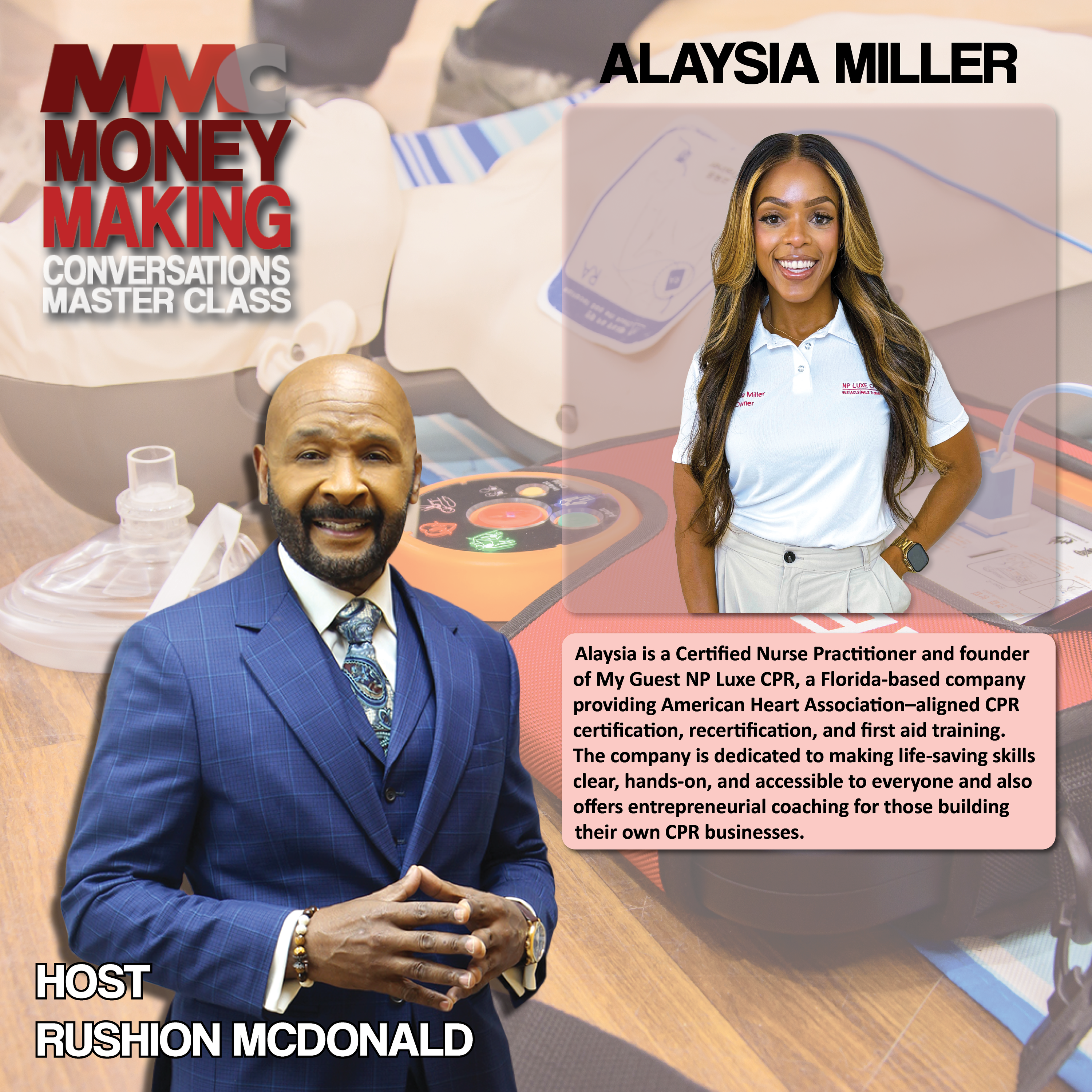 Follow Your Passion: Travel nurse building a lucrative CPR business and empowers community health through education.