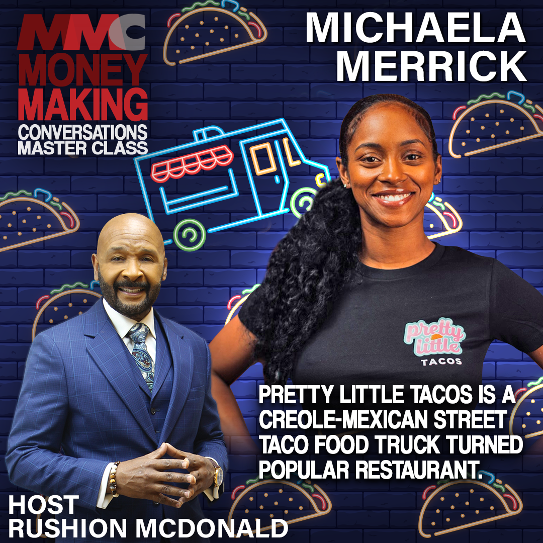 Michaela Merrick, the owner of Pretty Little Tacos. A popular Creole-Mexican Street taco/restaurant that is taking over Atlanta. She will tell you how to avoid business scams.