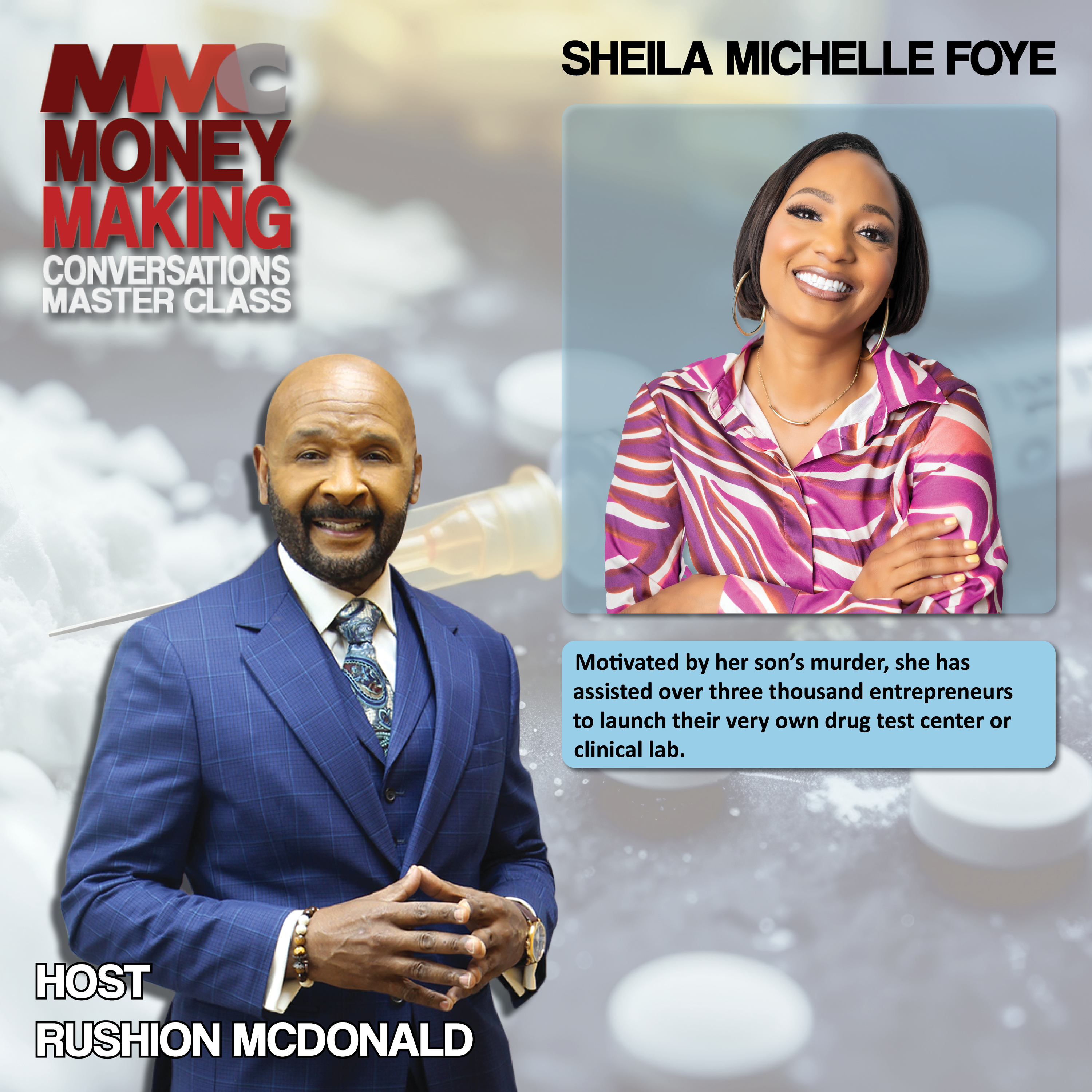 Entrepreneur inspired by her son’s death has assisted three thousand entrepreneurs to launch their own drug test center or clinical lab.