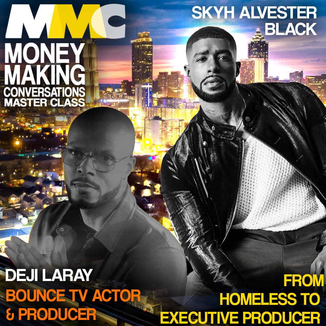 Rushion Interviews “All the Queen's Men" star Skyh Alvester Black | Actor Deji LaRay from Bounce TV series, "Johnson!"