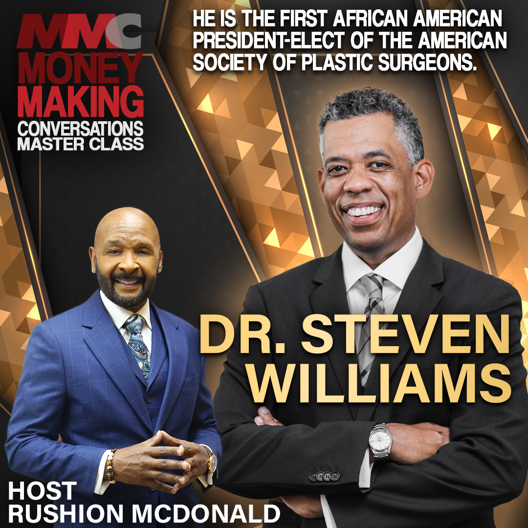 More Black people are having Plastic surgery, because it can change your life and is available to everyone.  Dr. Steven Williams, The First African American President-Elect of the American Society of Plastic Surgeons