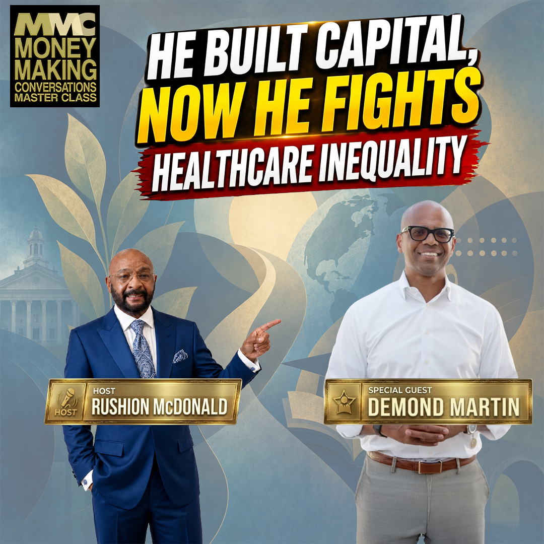 Better Health: Demond donates 20% of his Well With All profits to health‑equity initiatives.