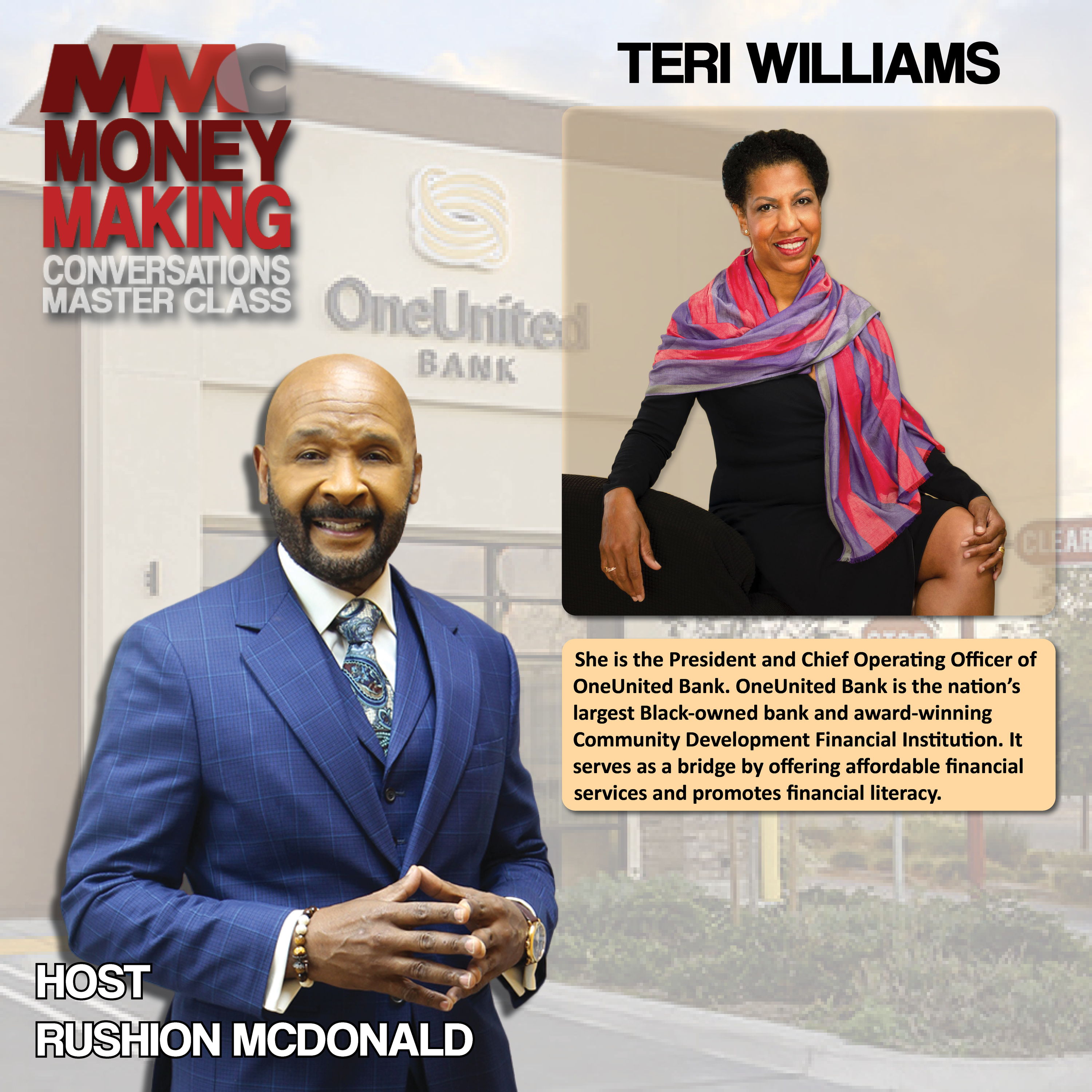 Uplift: She oversees largest Black owned bank where paycheck paid 2 days early and 100,000+ Surcharge-Free ATMs.