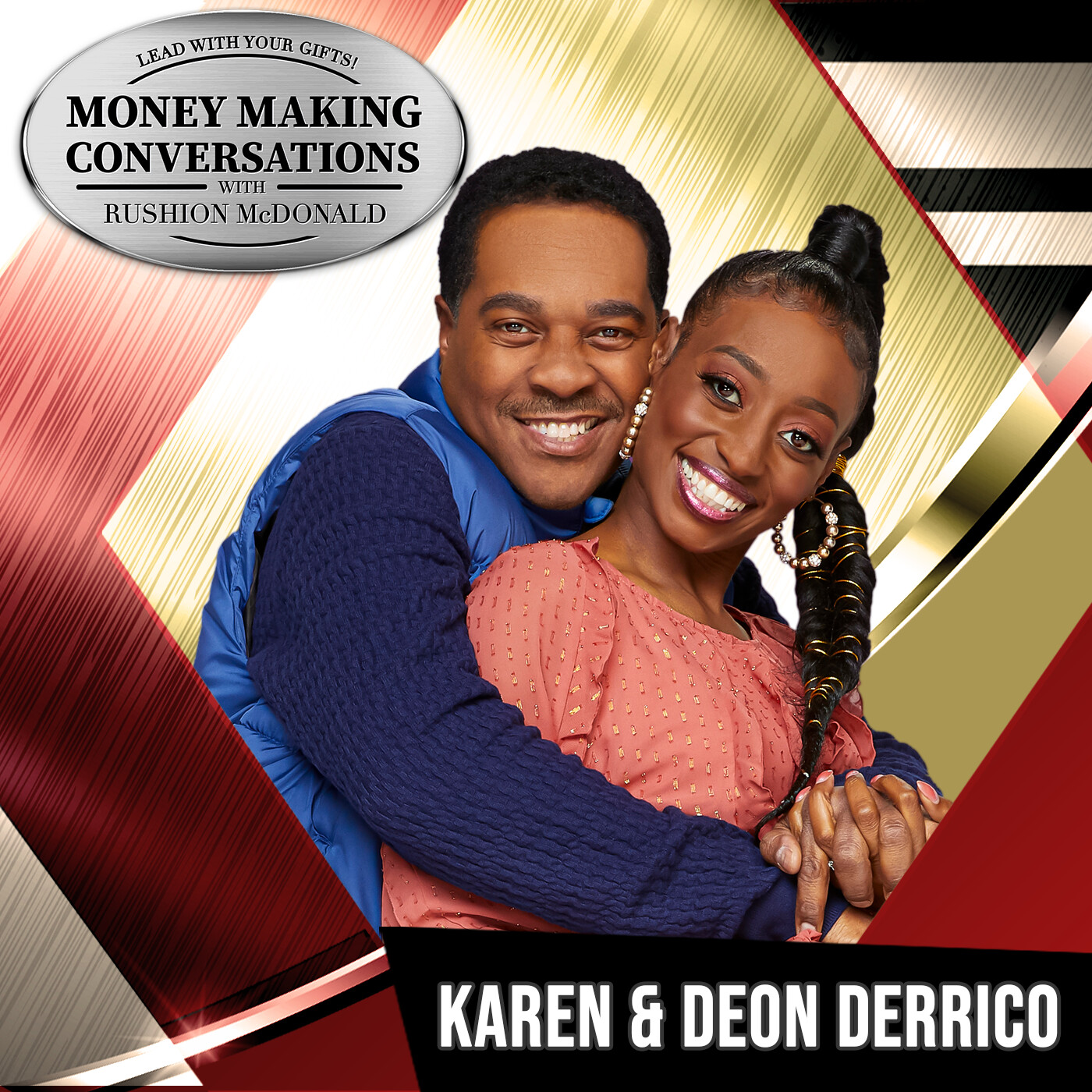 Rushion Interviews Modern "Cheaper by the Dozen," Karen and Deon Derrico, parents of 14, star on the TLC series "Doubling Down With the Derricos!"
