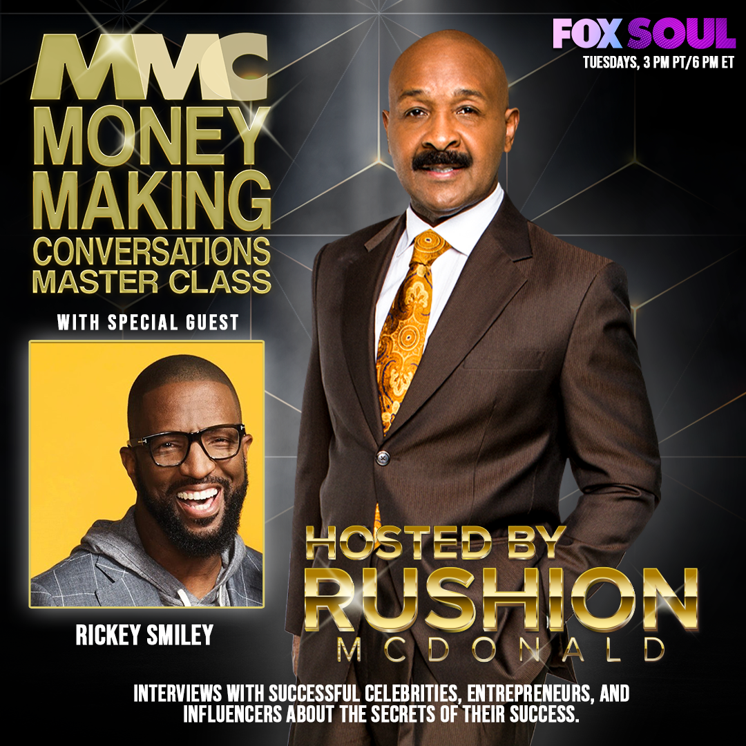 Comedian Rickey Smiley thanks Steve Harvey for his success during his compelling interview about the return of Lil Darryl, his life, his family and standup comedy being the backbone of his career.