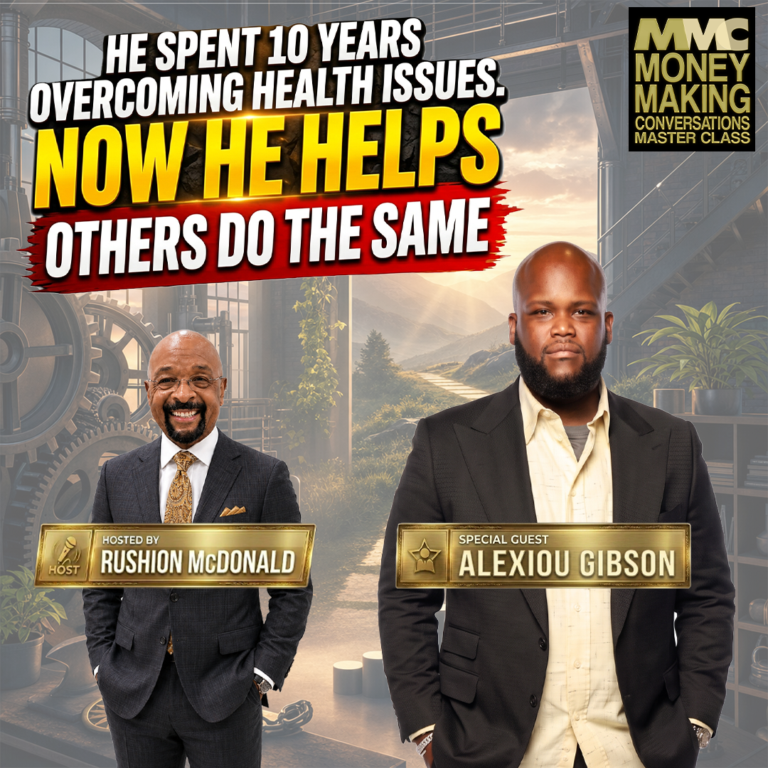 Entrepreneur: Shark Tank winner and multi-million-dollar Sea Moss entrepreneur Alexiou Gibson overcame 500 lbs. weight gain. episode artwork