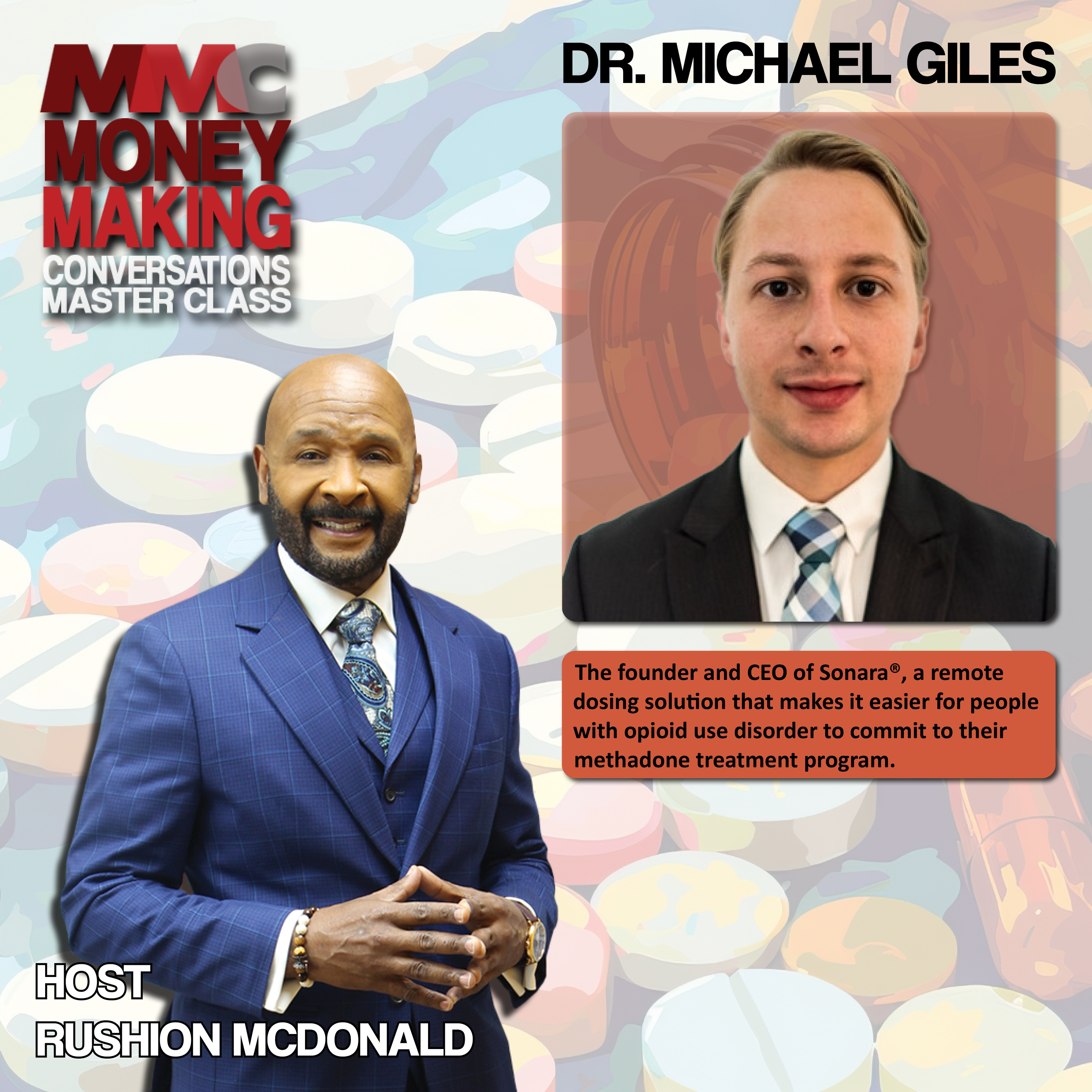 Entrepreneur makes it easier for people with Opioid Use Disorder to commit to their methadone treatment program.