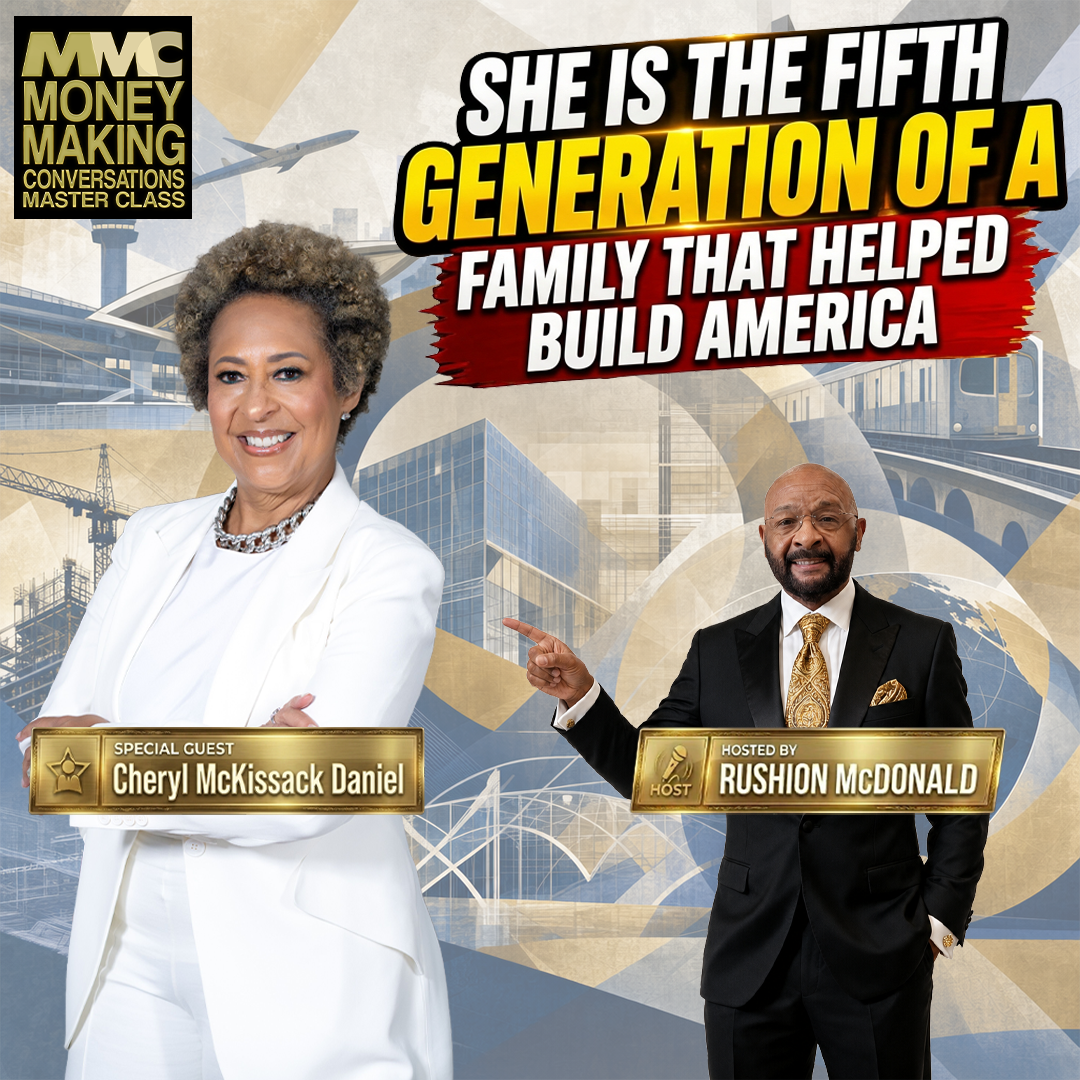 Family Legacy: Cheryl promotes the book The Black Family Who Built America as a record of legacy and inspiration.
