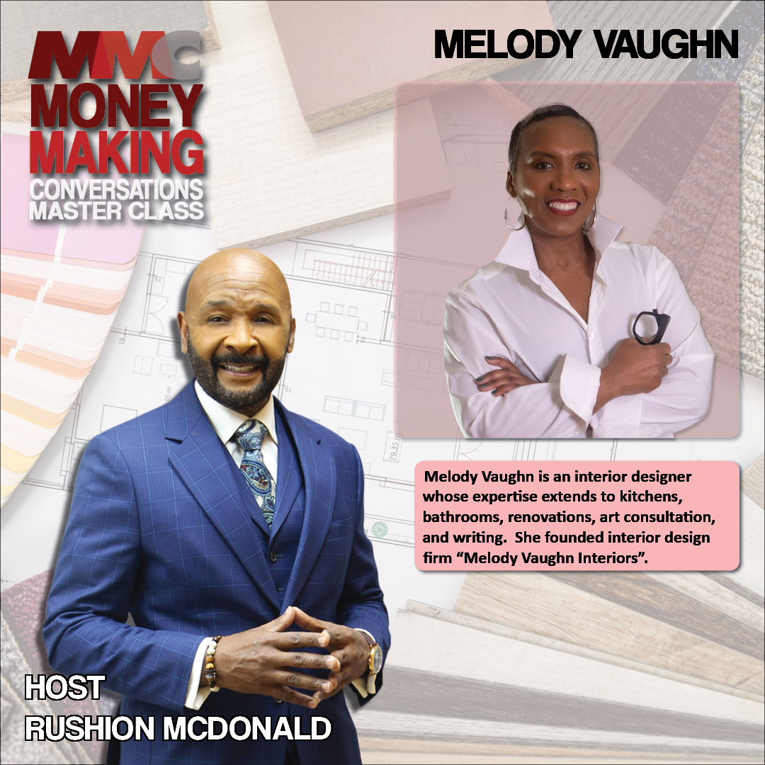 Melody Vaughn is an accomplished interior designer with expertise in kitchens, bathrooms, art and landscape renovations.