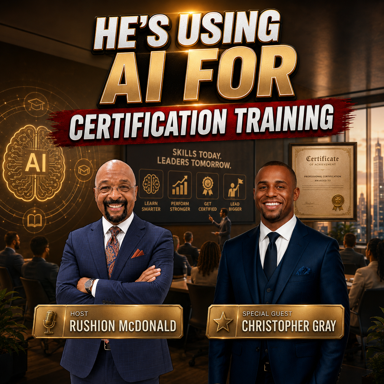 Info You Can Use: Created fast and easy online certifications for IT, cybersecurity, healthcare and exam training on SAT, ACT, GED, LSAT, and GMAT. episode artwork