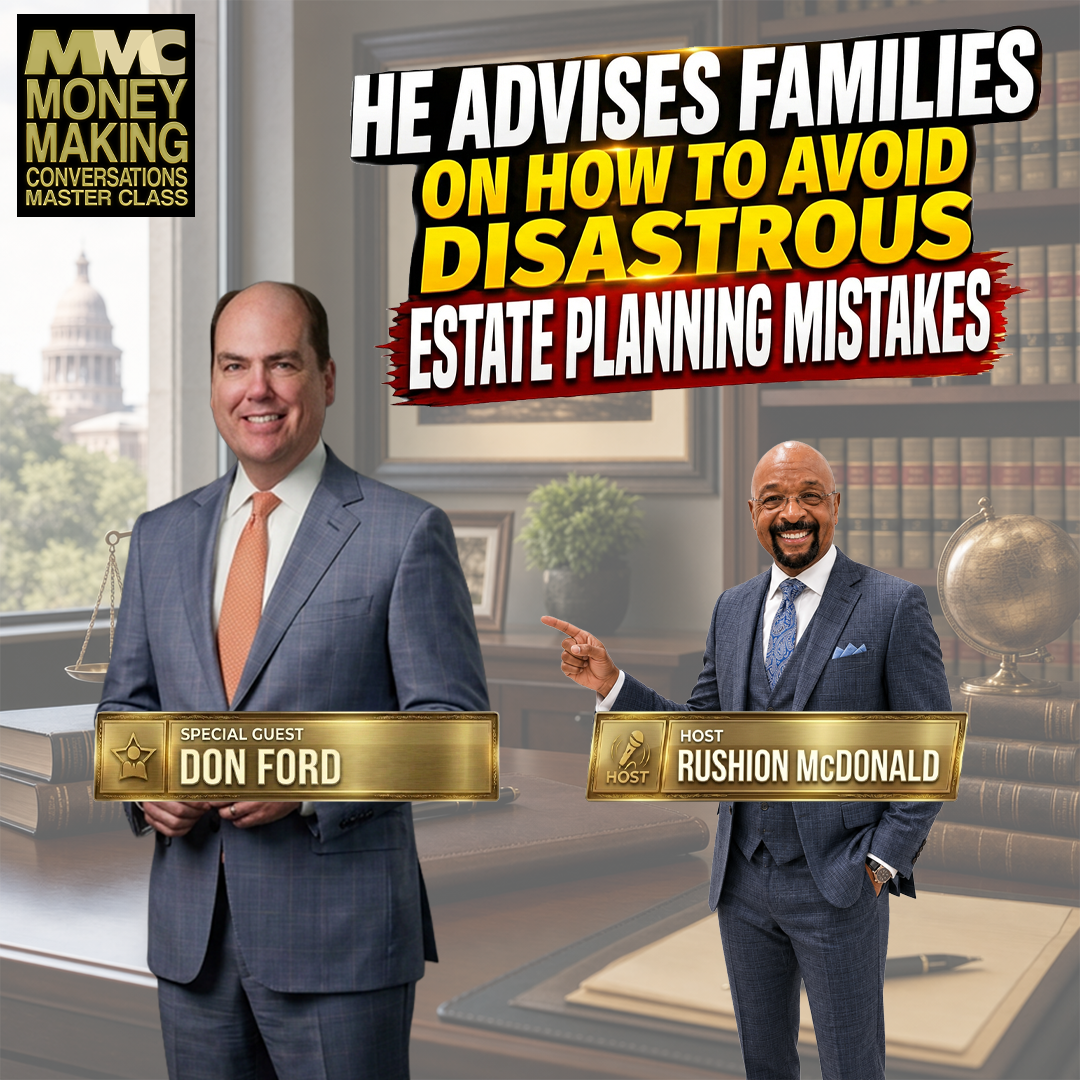 Financial Advice: Attorney Ford provides practical guidance on how individuals can protect their assets and reduce family conflict.