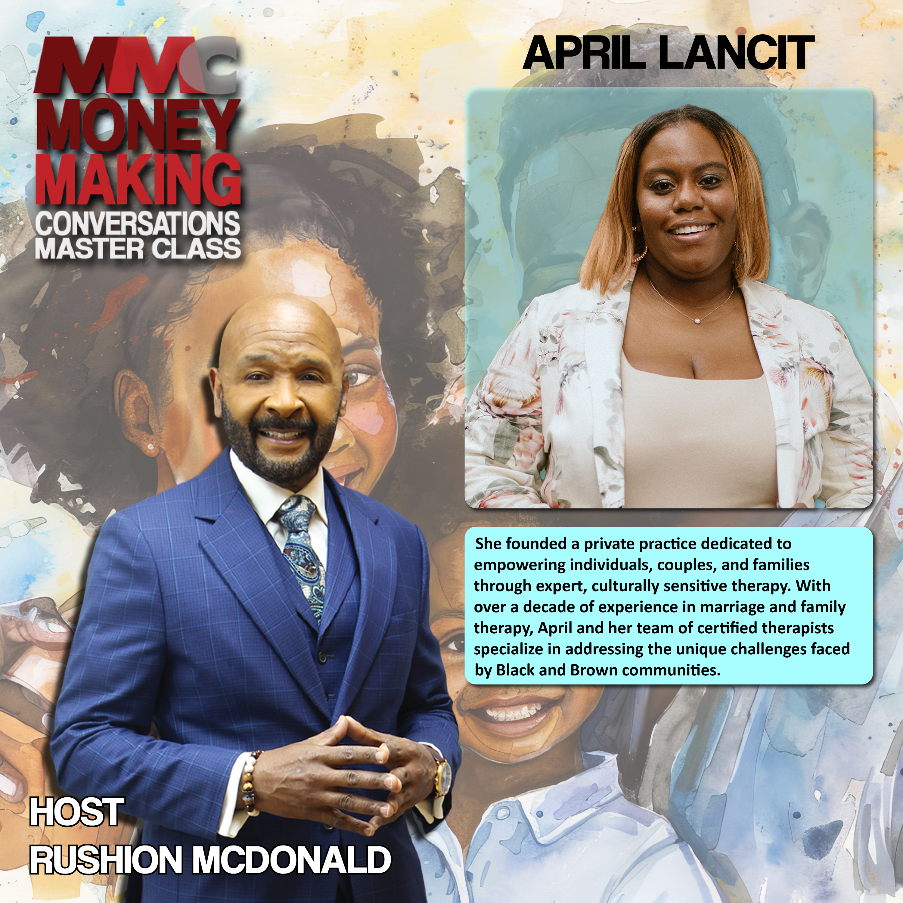 Brand Building: Private therapy practice focused on culturally sensitive therapy for Black and Brown communities.