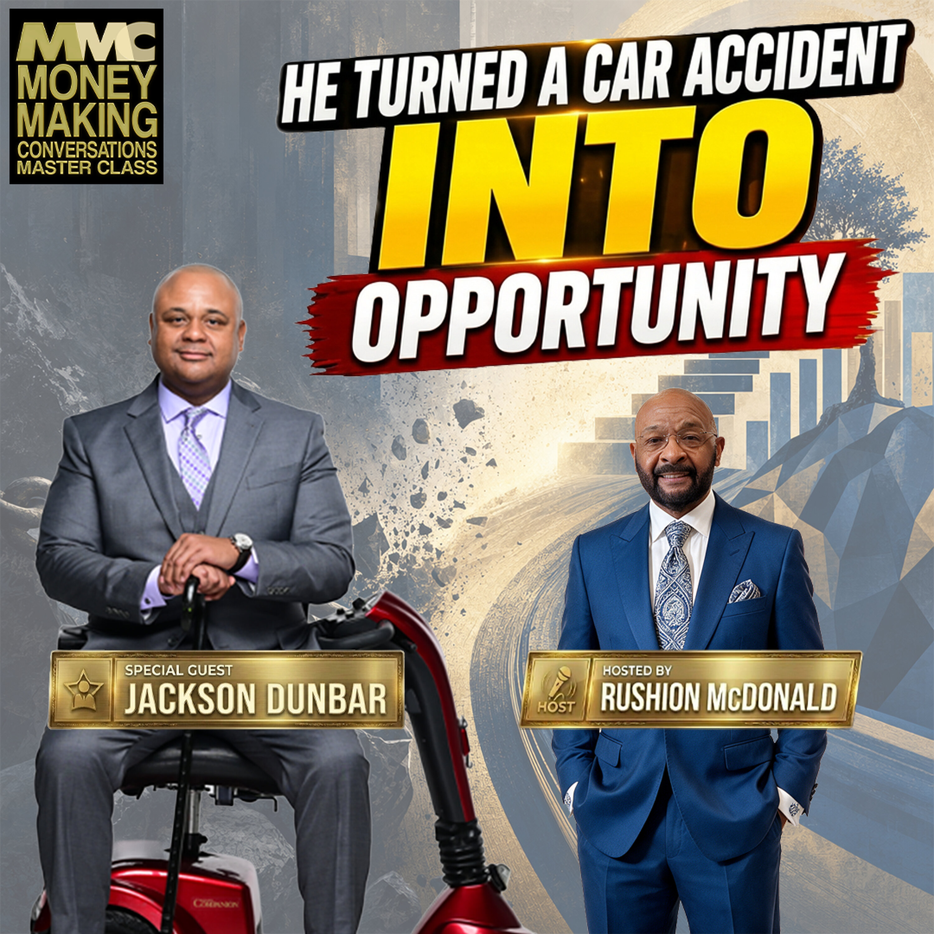 Overcoming Pain: Jackson educates audiences about resilience, self-advocacy, and adaptation after life-changing injury. episode artwork