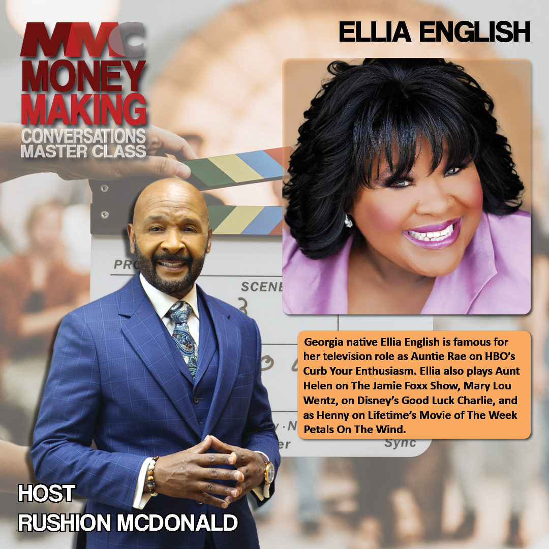 Born in a small Georgia town, Actress Ellia English, did not limit her dreams, starring as Aunt Helen on The Jamie Foxx Show, regular on HBO's "Curb Your Enthusiasm."