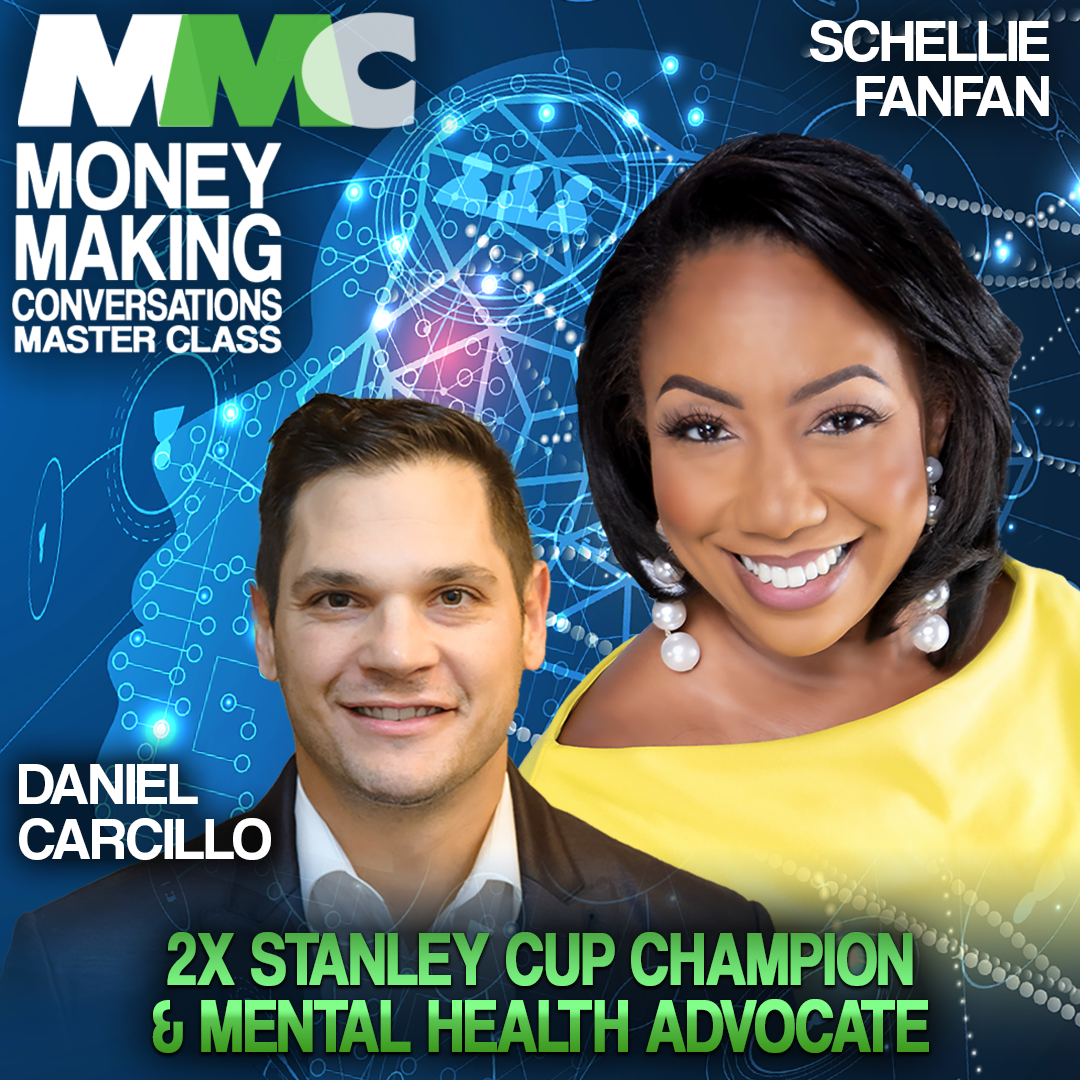 Rushion Interviews Daniel Carcillo about Brain Trauma and Schellie Fanfan, Mental Health Coach!