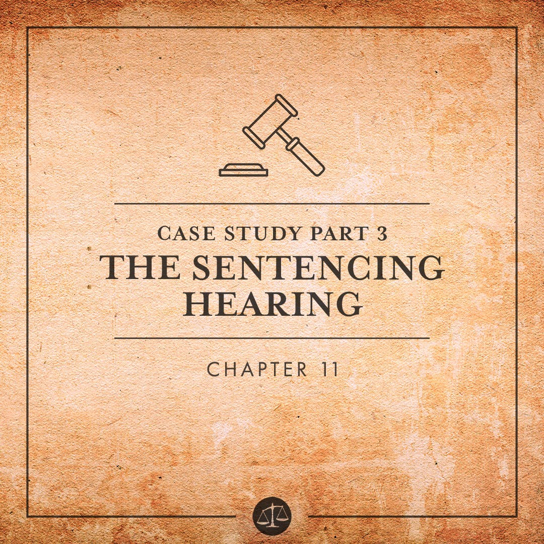 Case Study Pt 3; The Sentencing Hearing