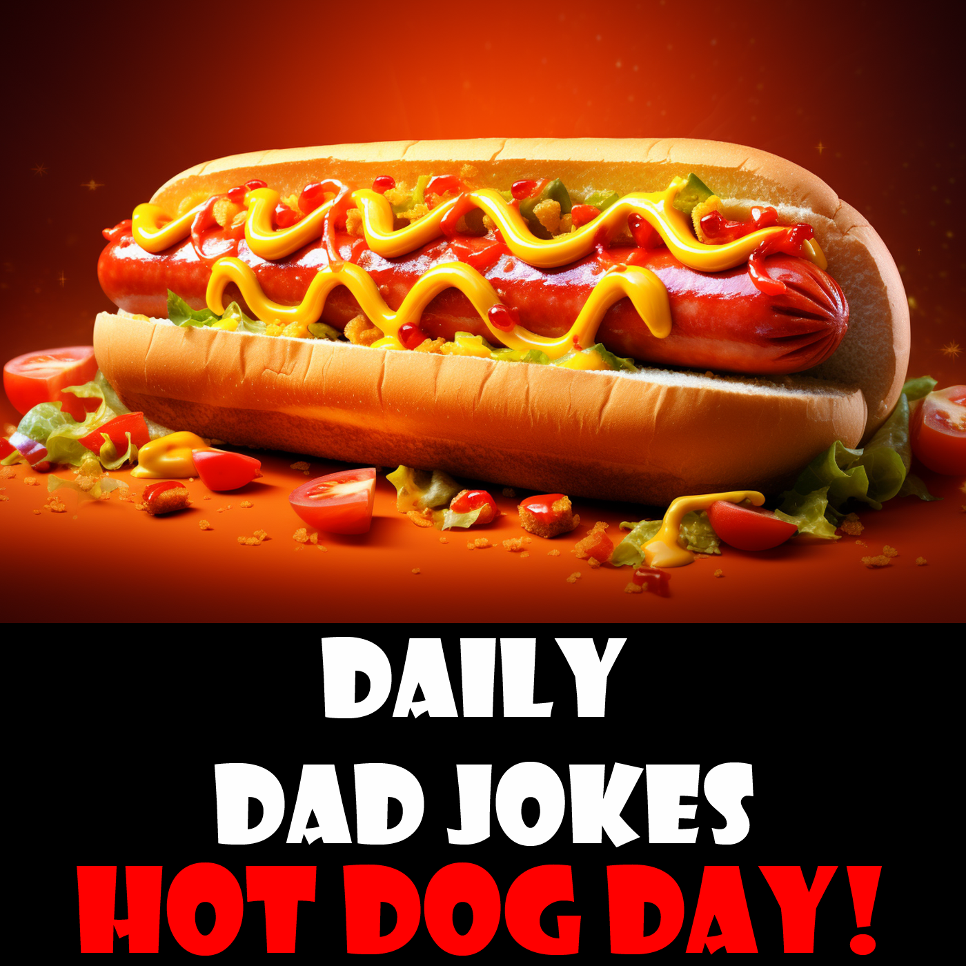 National Hot Dog Day! In bread dad jokes! 19 July 2023