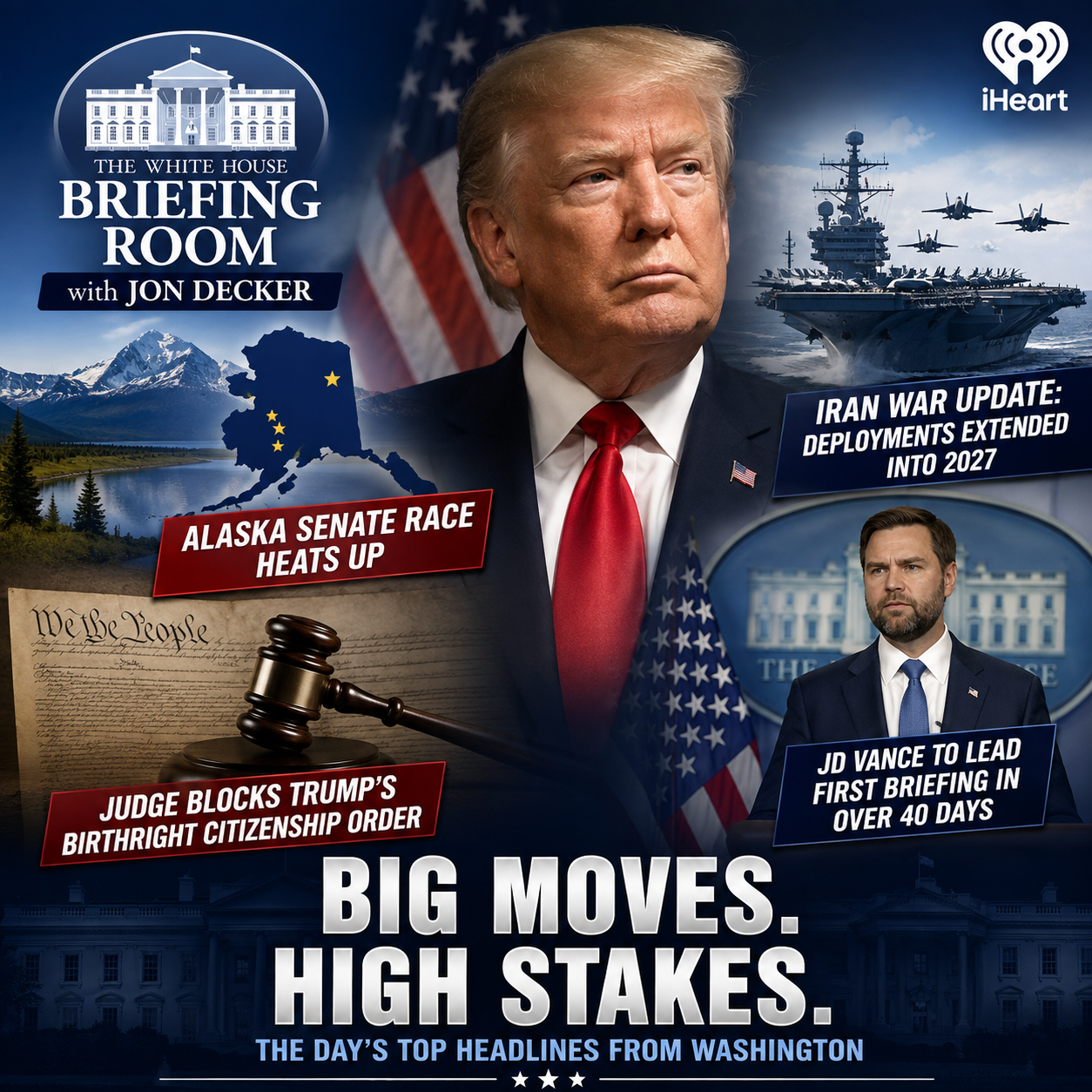Trump Targets Alaska Senate Race as GOP Fights for Control of Congress episode artwork