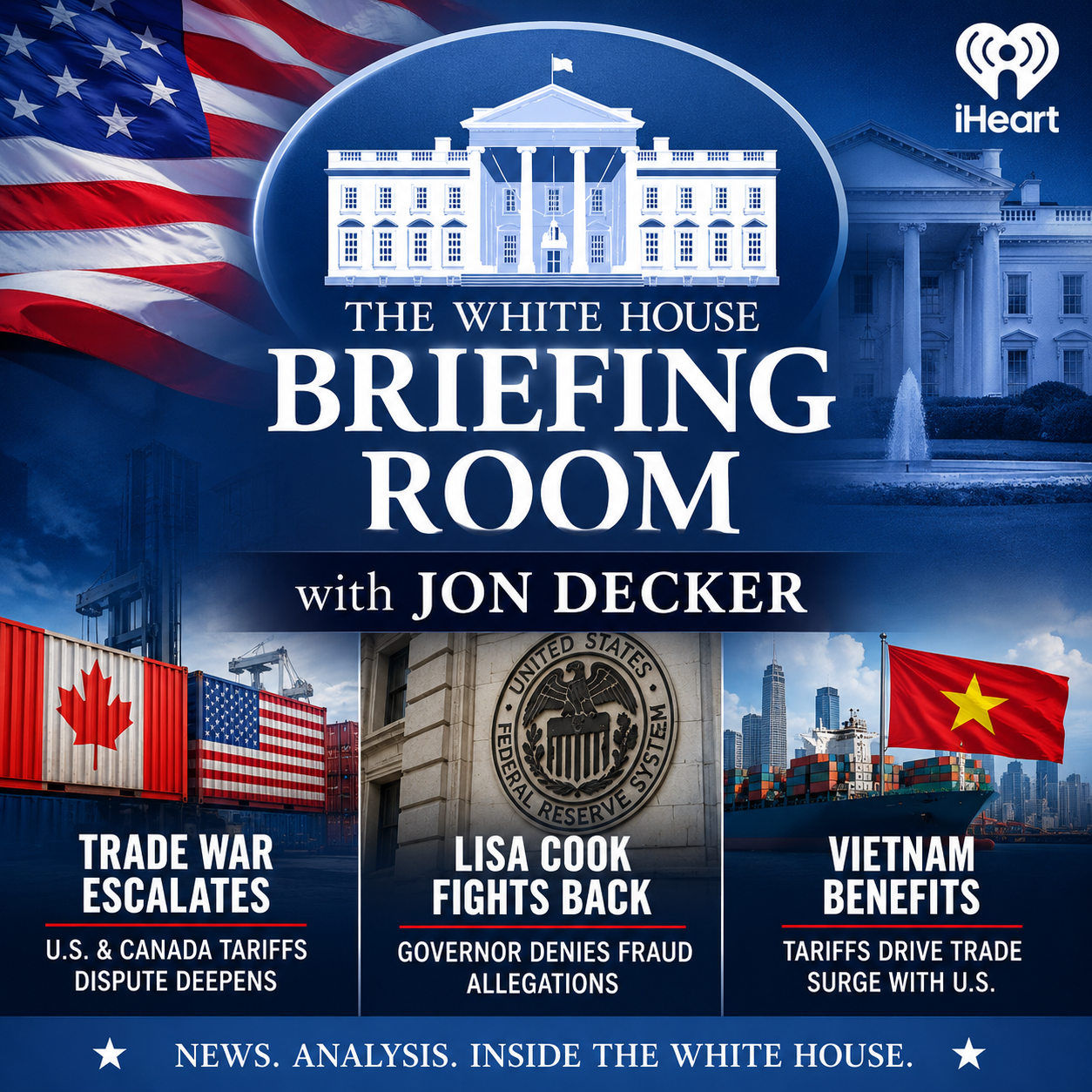 Trump-Canada Trade War Escalates as Lisa Cook Fights Fraud Claims & Vietnam Gains episode artwork