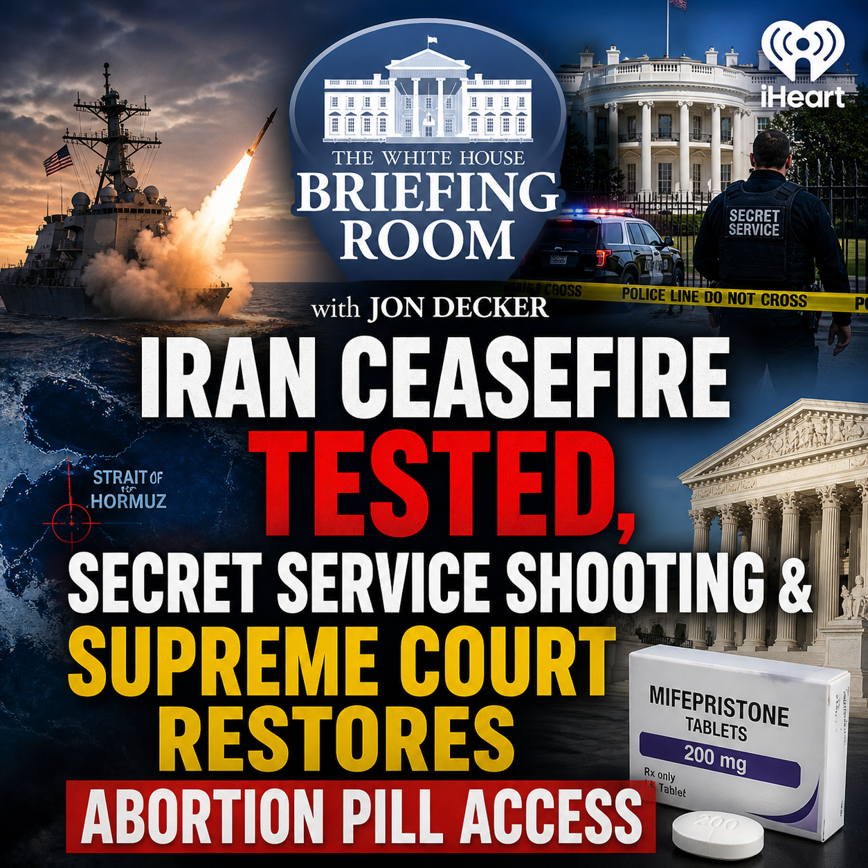 Iran Ceasefire Tested, Secret Service Shooting & Supreme Court Restores Abortion Pill Access