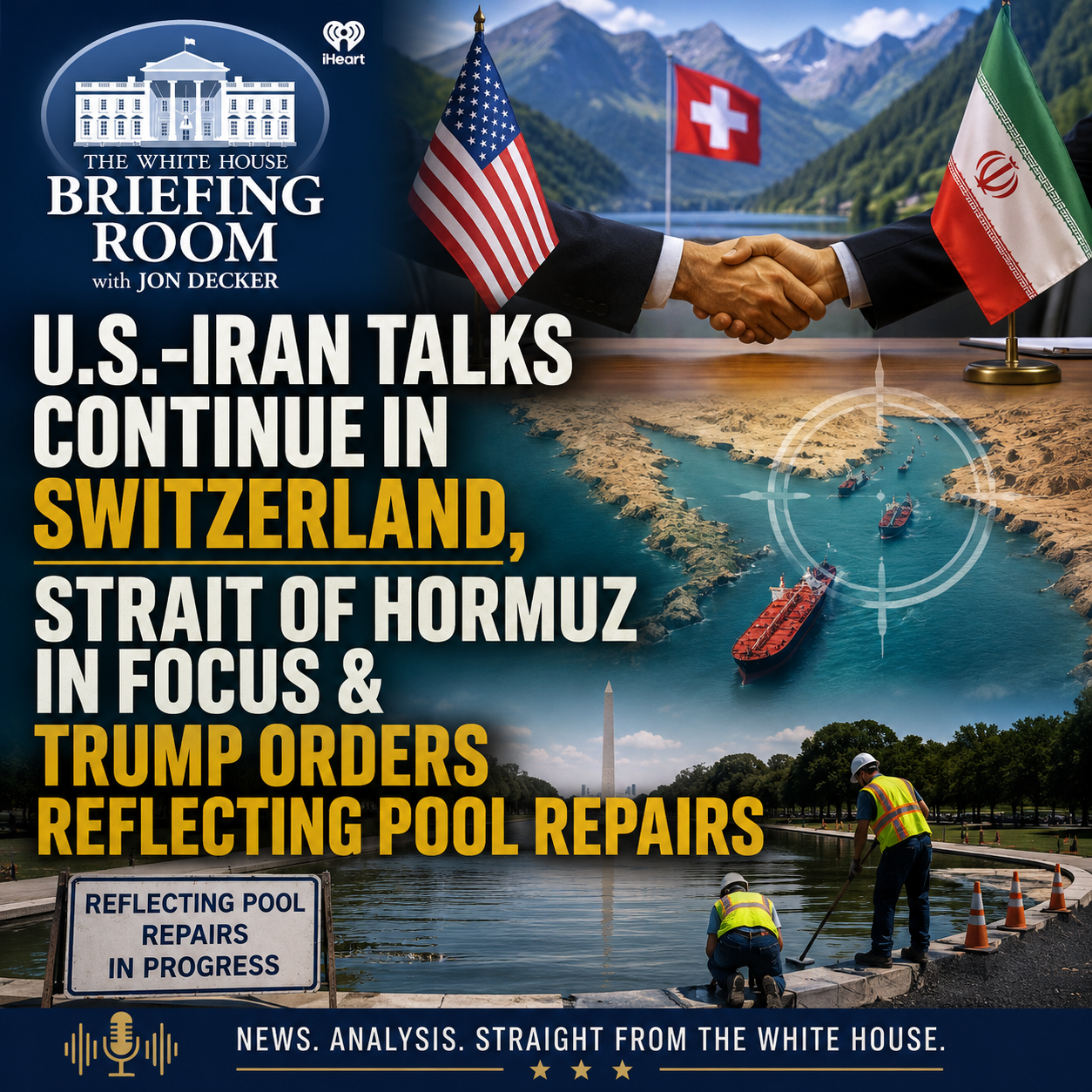 Iran Peace Talks Advance, Lindsey Graham Warns Deal May Fail & Trump Targets Reflecting Pool Vandals