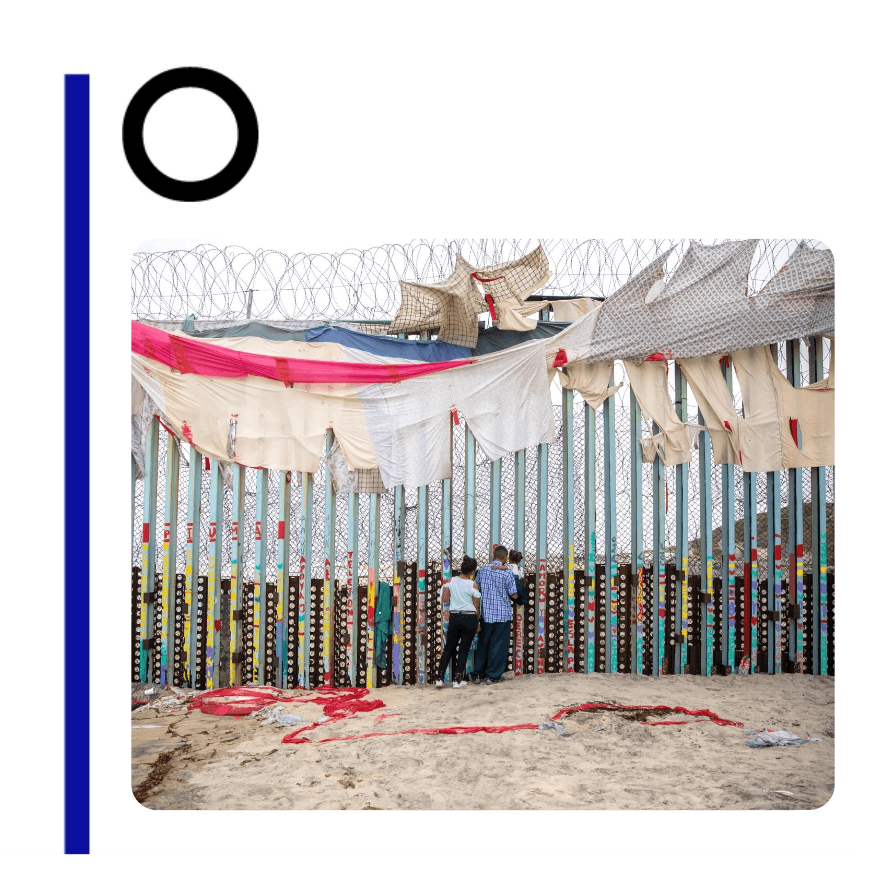 La eterna espera en la frontera entre México y Estados Unidos