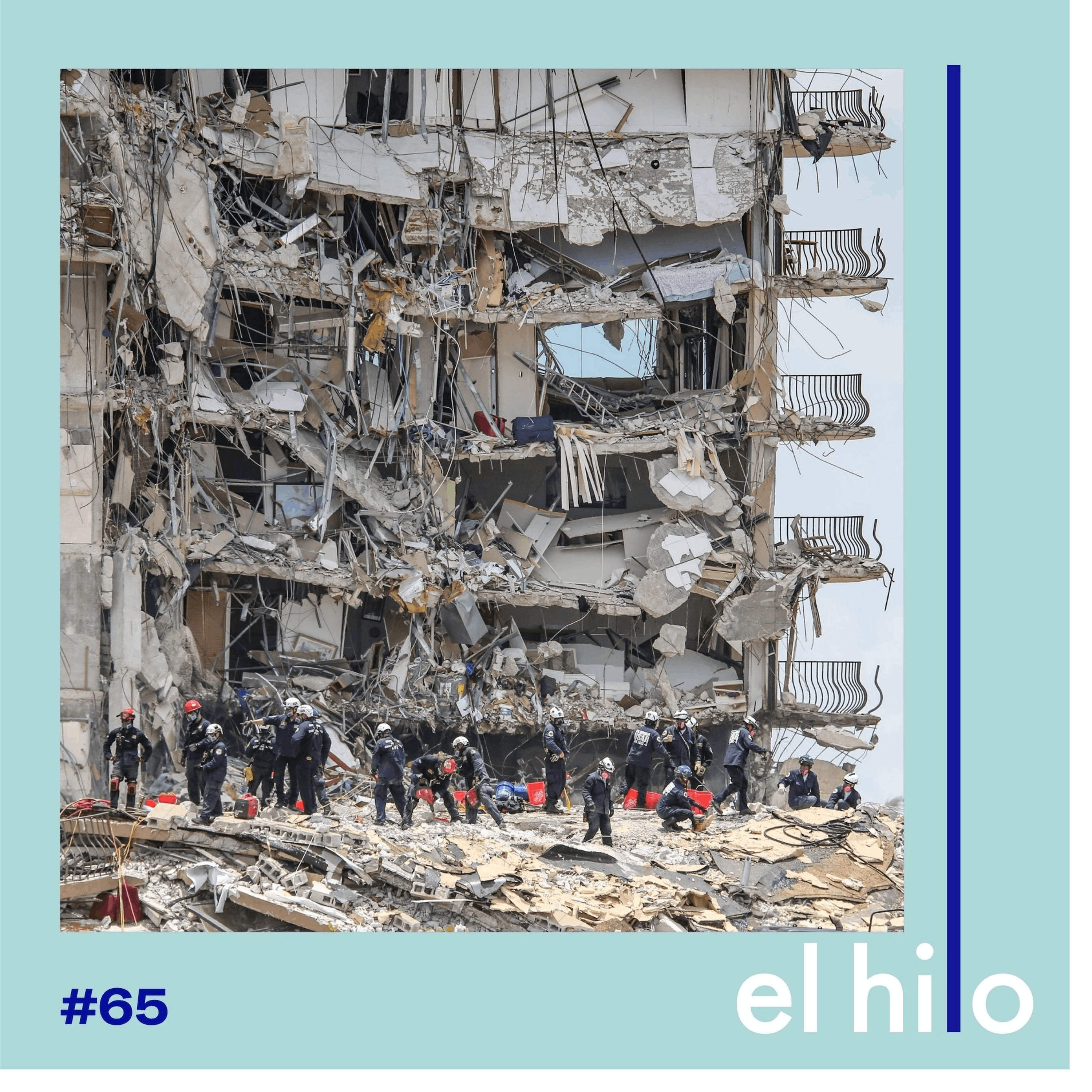 Doce pisos, doce segundos: el derrumbe de Miami