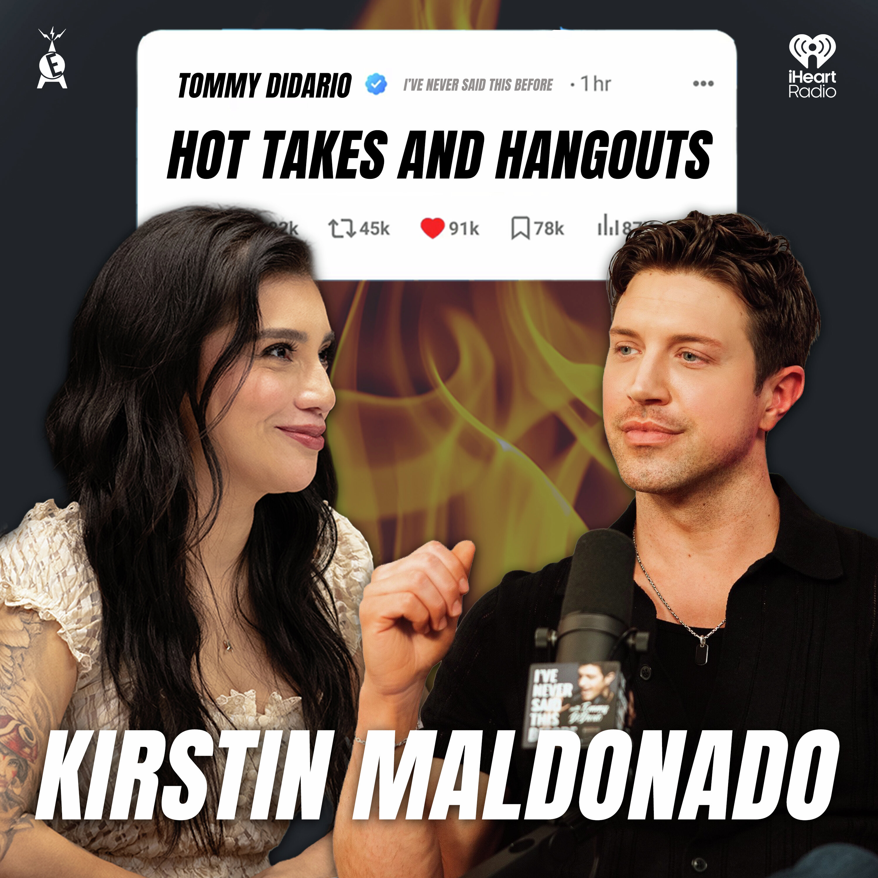 Hot Takes and Hangouts with KIRSTIN MALDONADO episode artwork