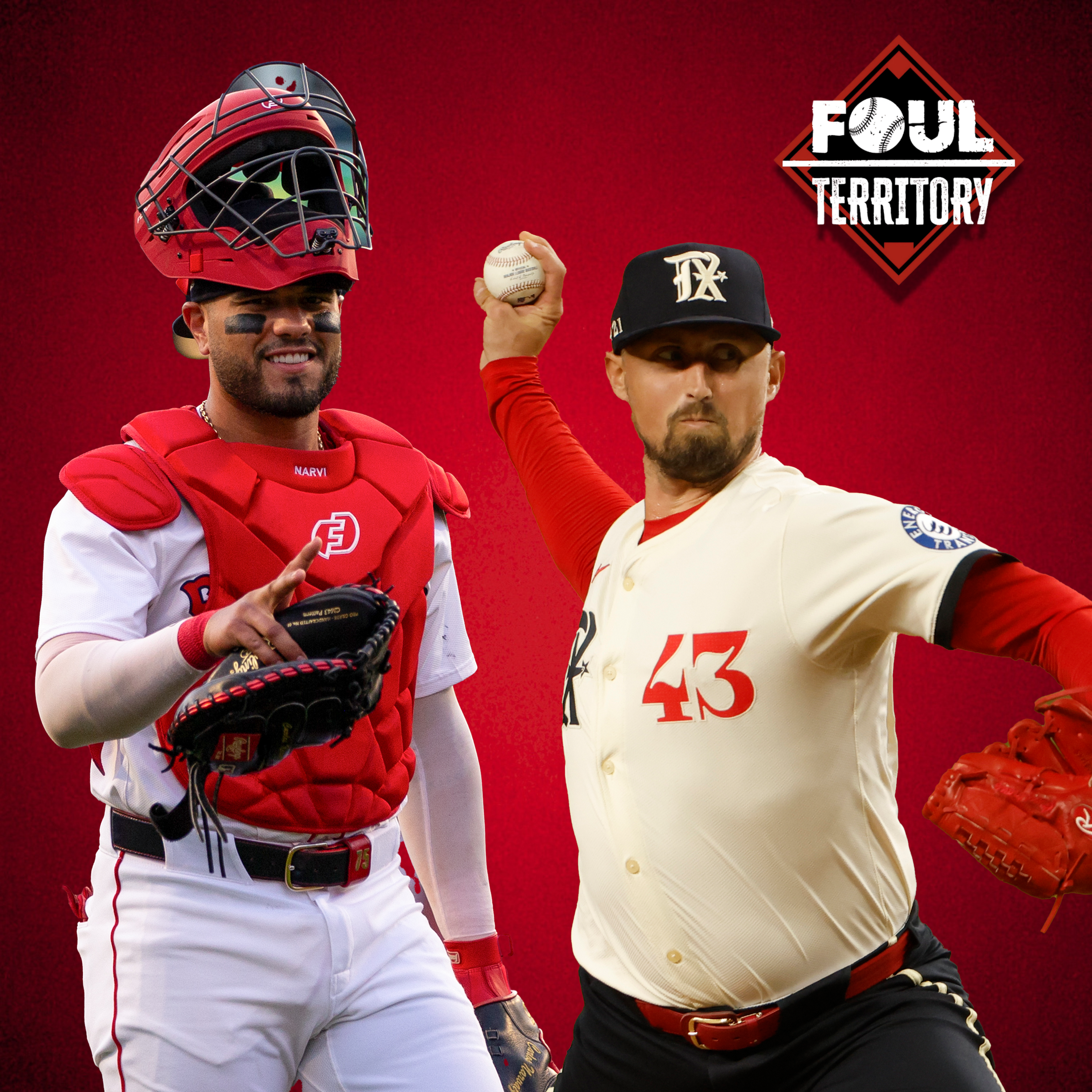 Red Sox catcher Carlos Narváez, Rangers closer Shawn Armstrong