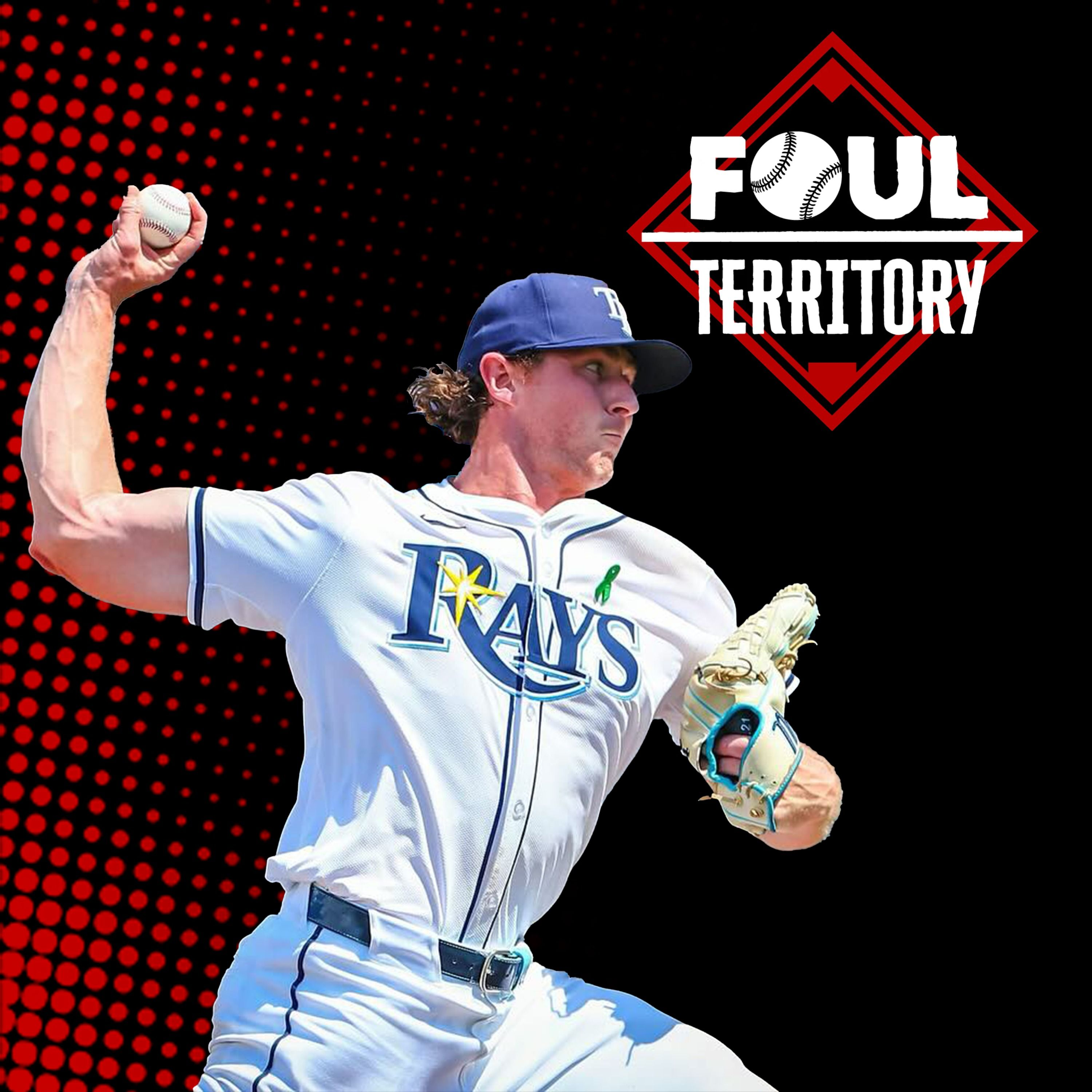 Rays starting pitcher Ryan Pepiot