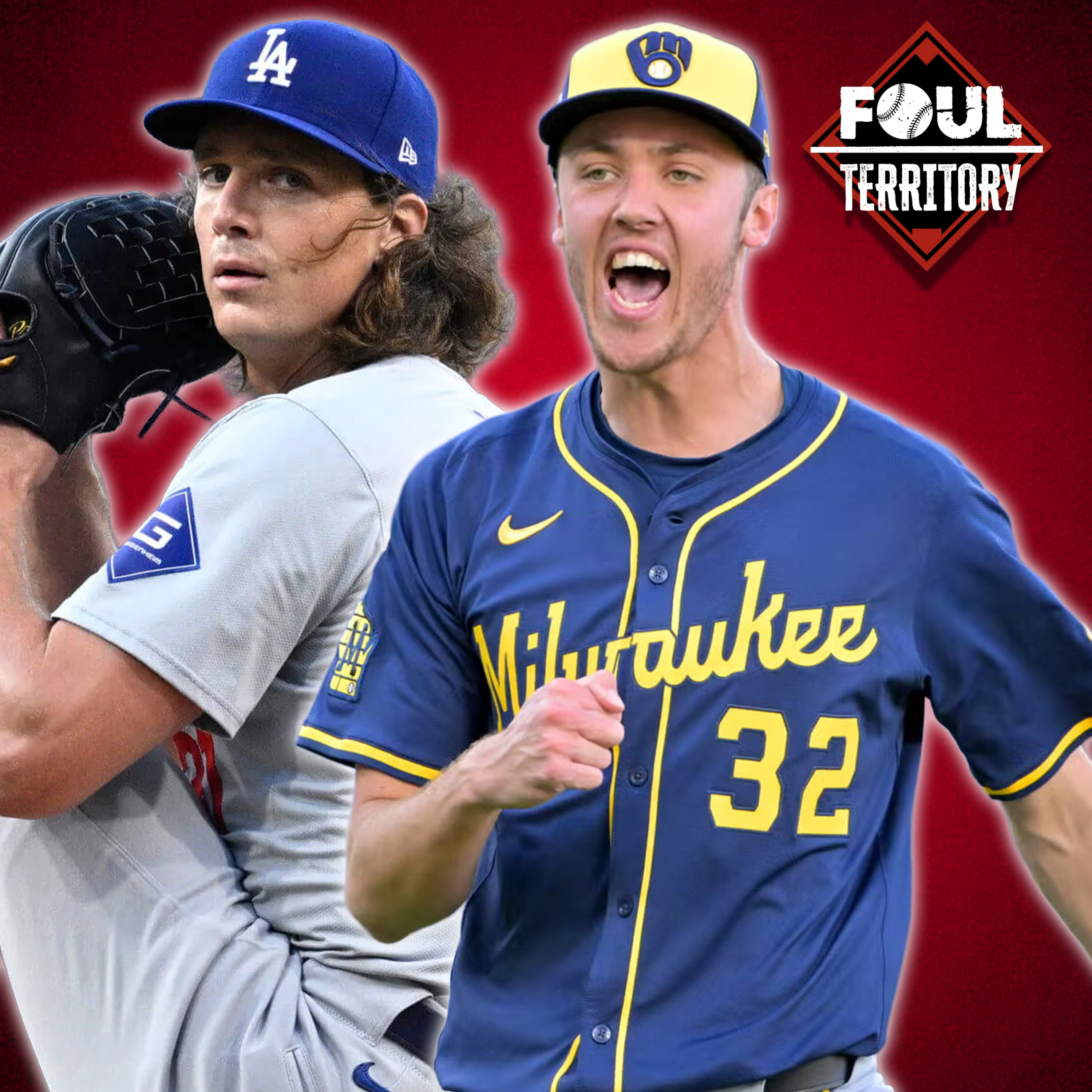 Glasnow joins Dodgers Territory! Team watch parties, Skubal & Snell's bromance + Brewers/Padres preview
