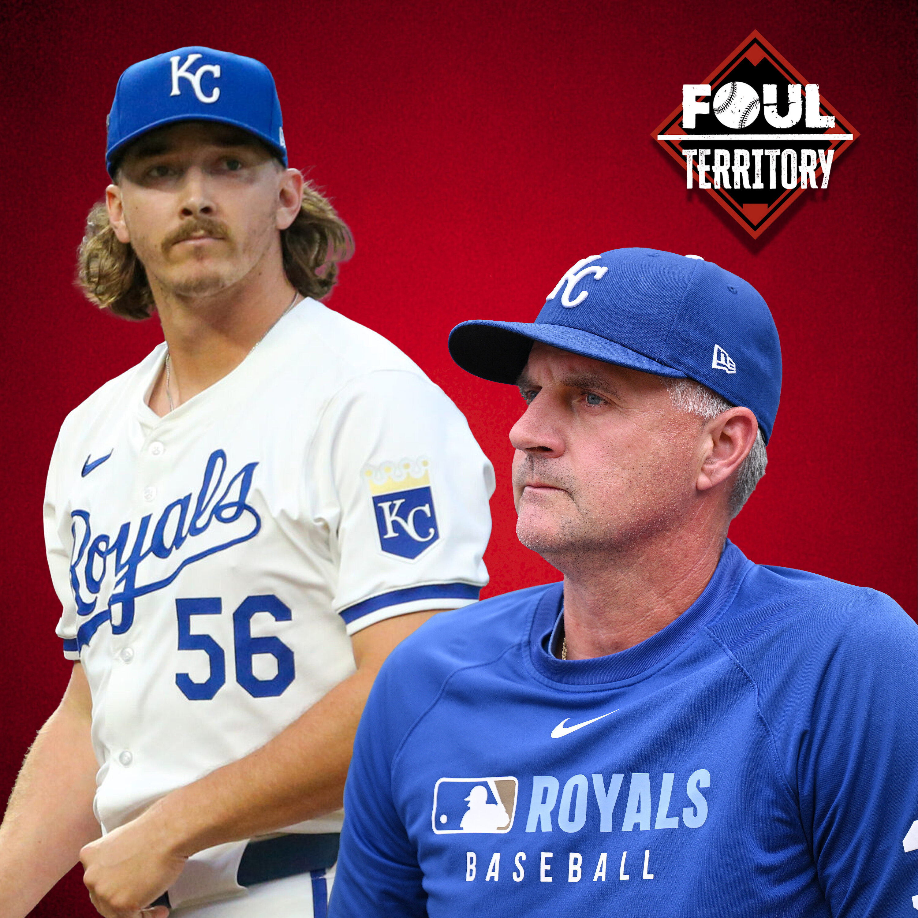 New Cubs pitcher Hunter Harvey + Royals manager Matt Quatraro