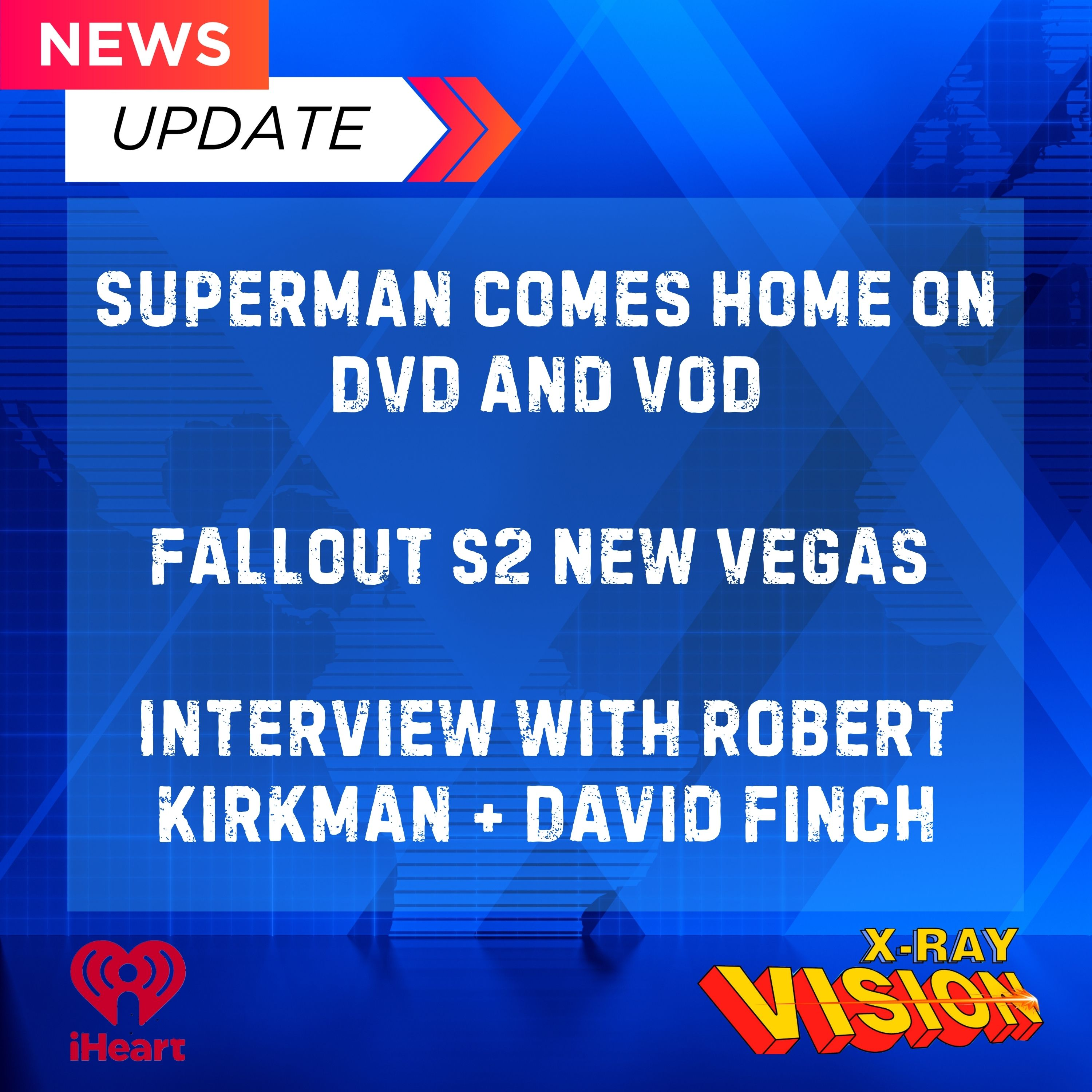 NEWS: Superman Streams, DC and Marvel Crossover, plus Robert Kirkman and David Finch